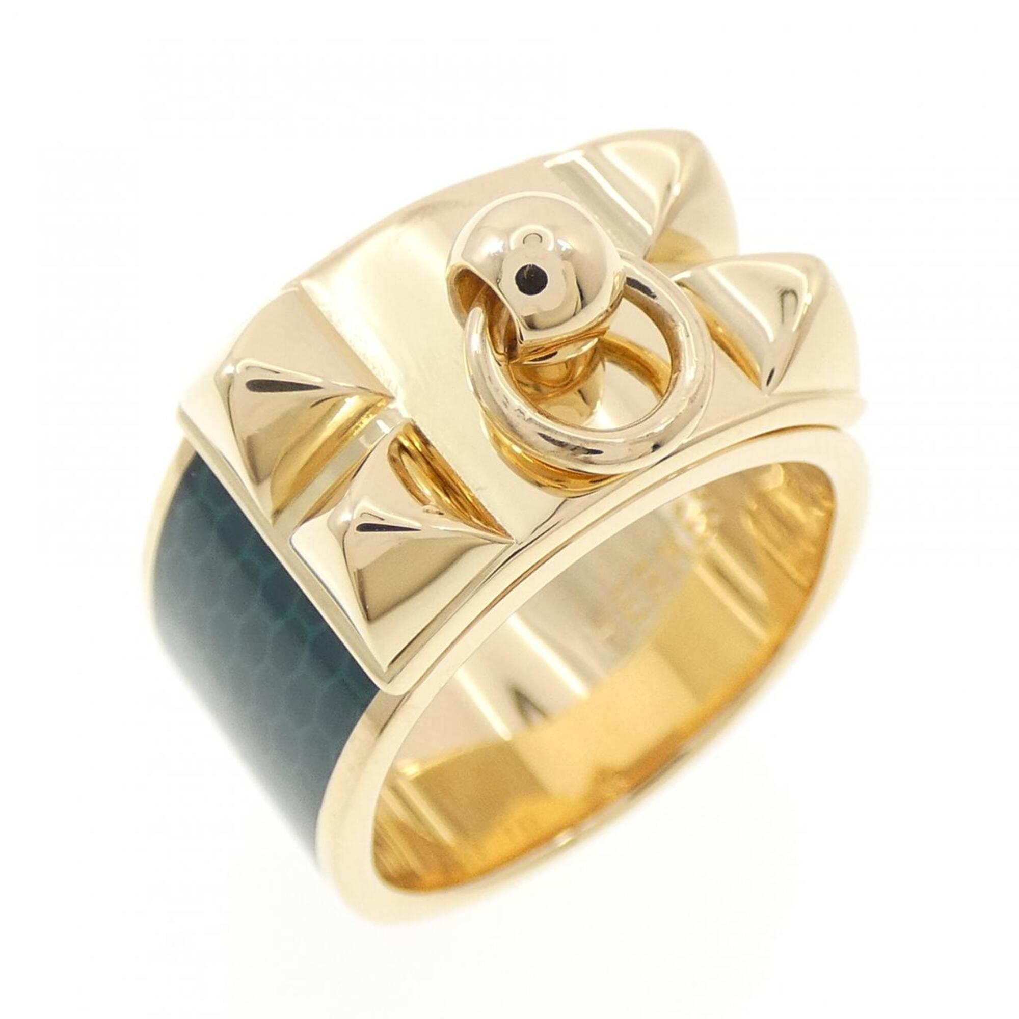 Hermes Yellow Gold Yellow Gold (18K) Band Ring (Pre-Owned)
