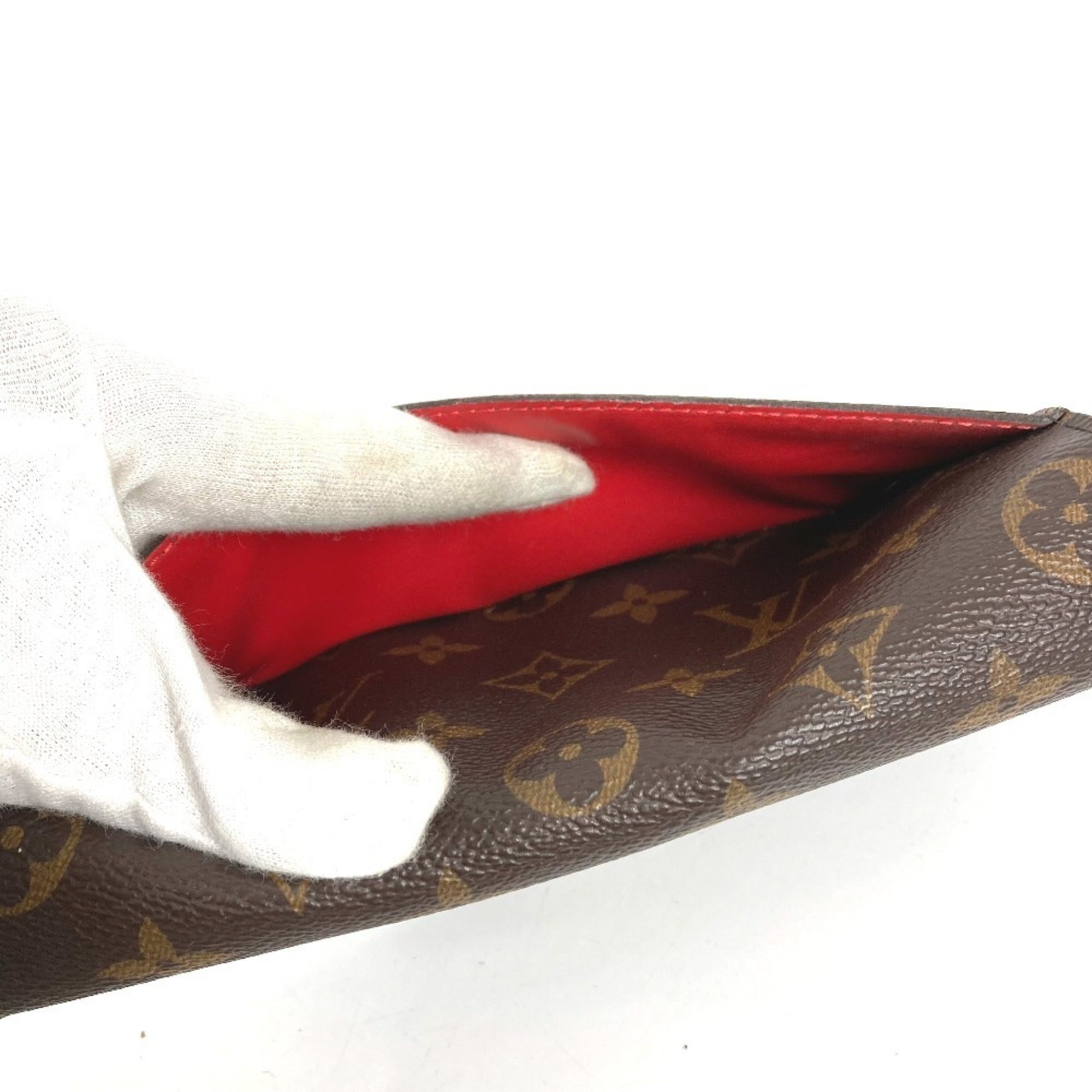 Louis Vuitton Brown Coquelicots Galle Monogram Monogram Long Wallet (Bi-Fold) (Pre-Owned)