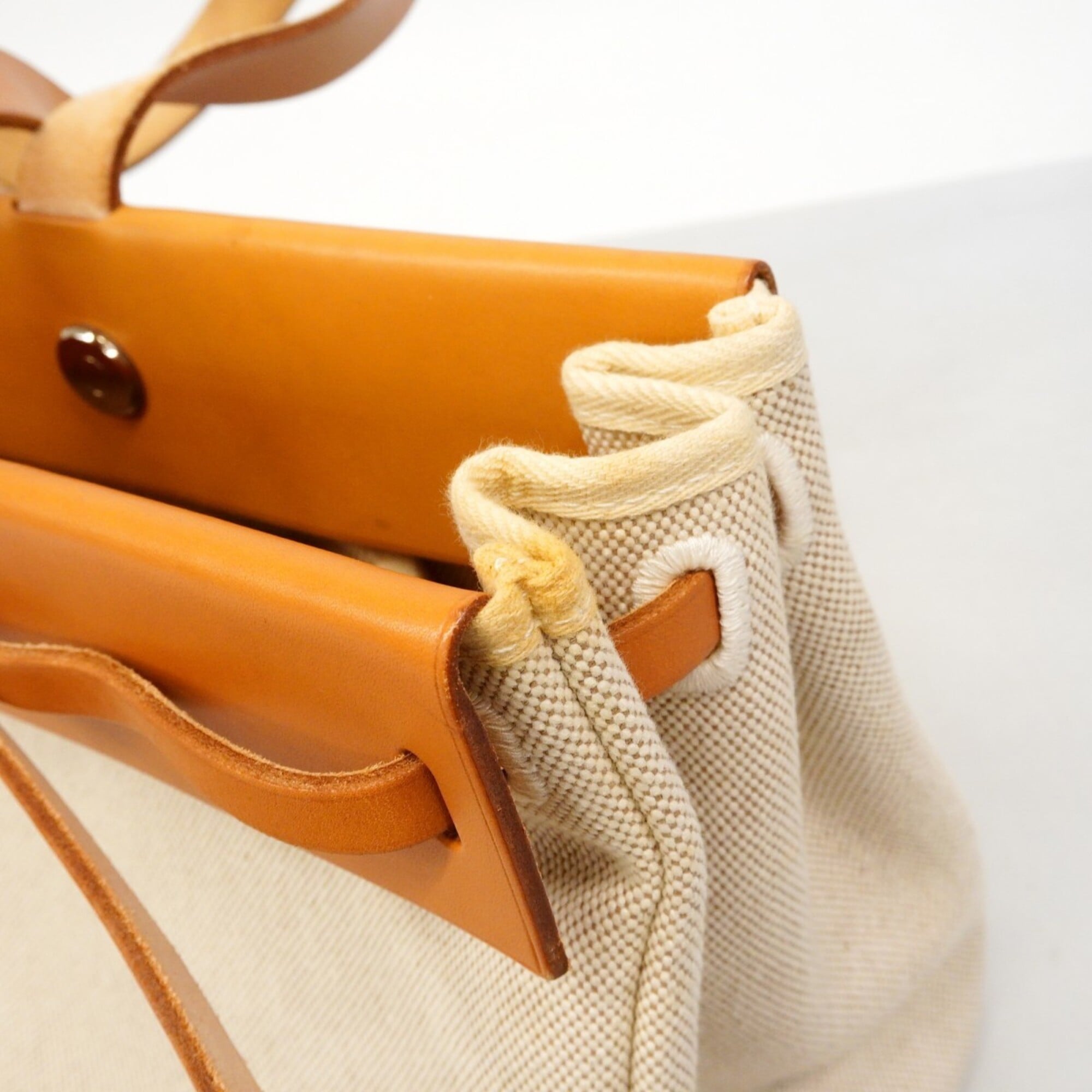 Hermes Natural Toile H Tote Bag (Pre-Owned)