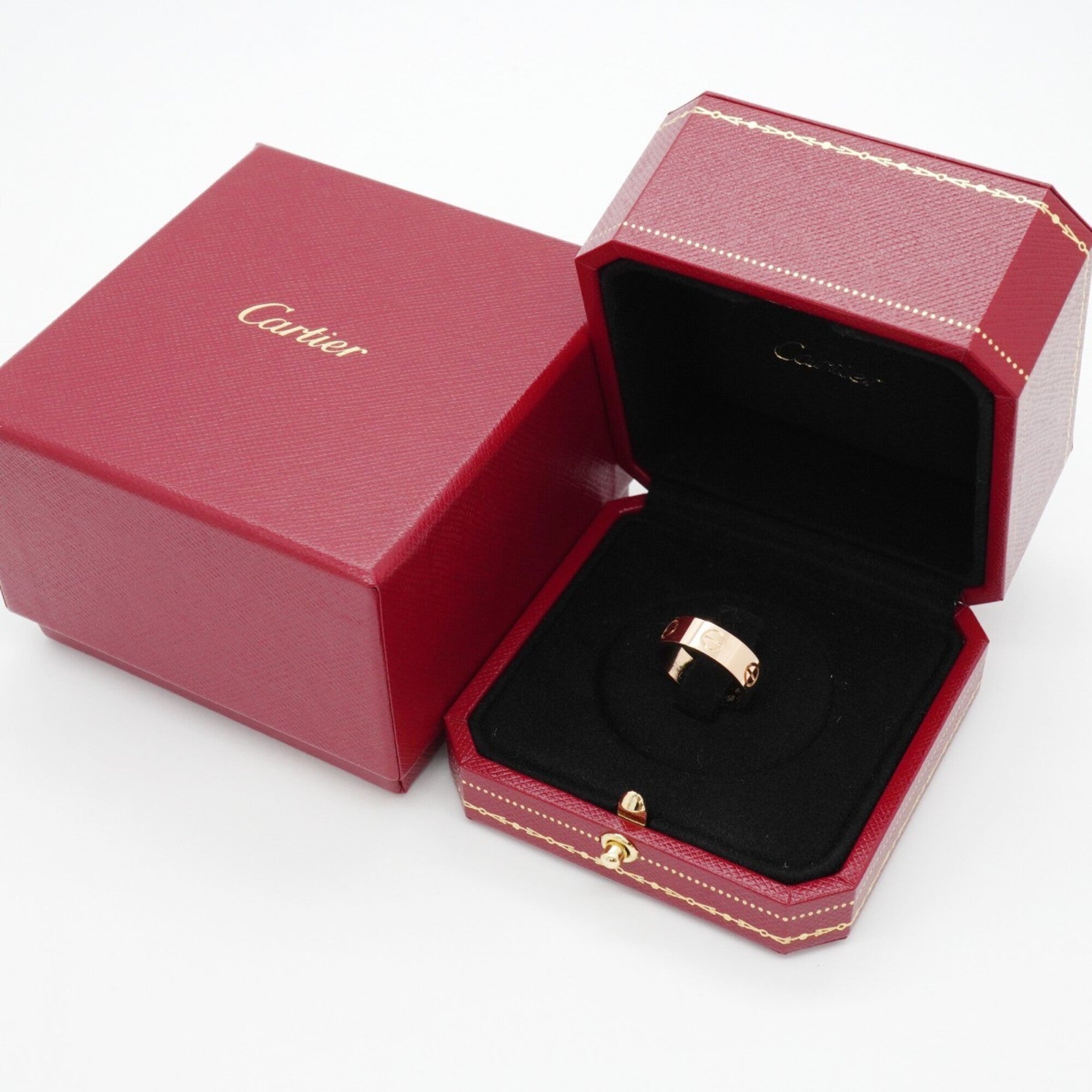 Cartier Pink Gold (18K) Band Ring (Pre-Owned)