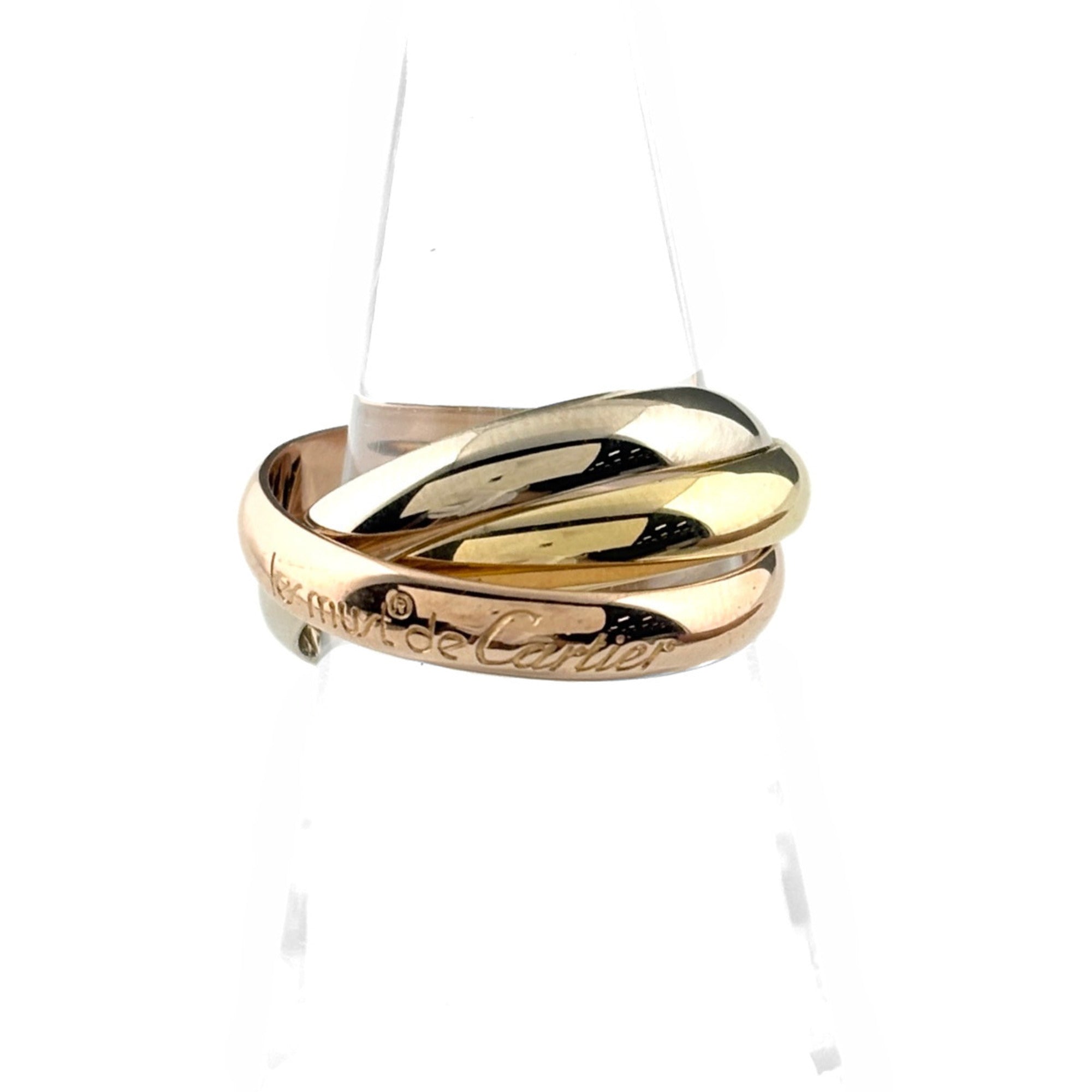 Cartier Yellow Gold (18K) Pink Gold (18K) White Gold (18K) Band Ring (Pre-Owned)