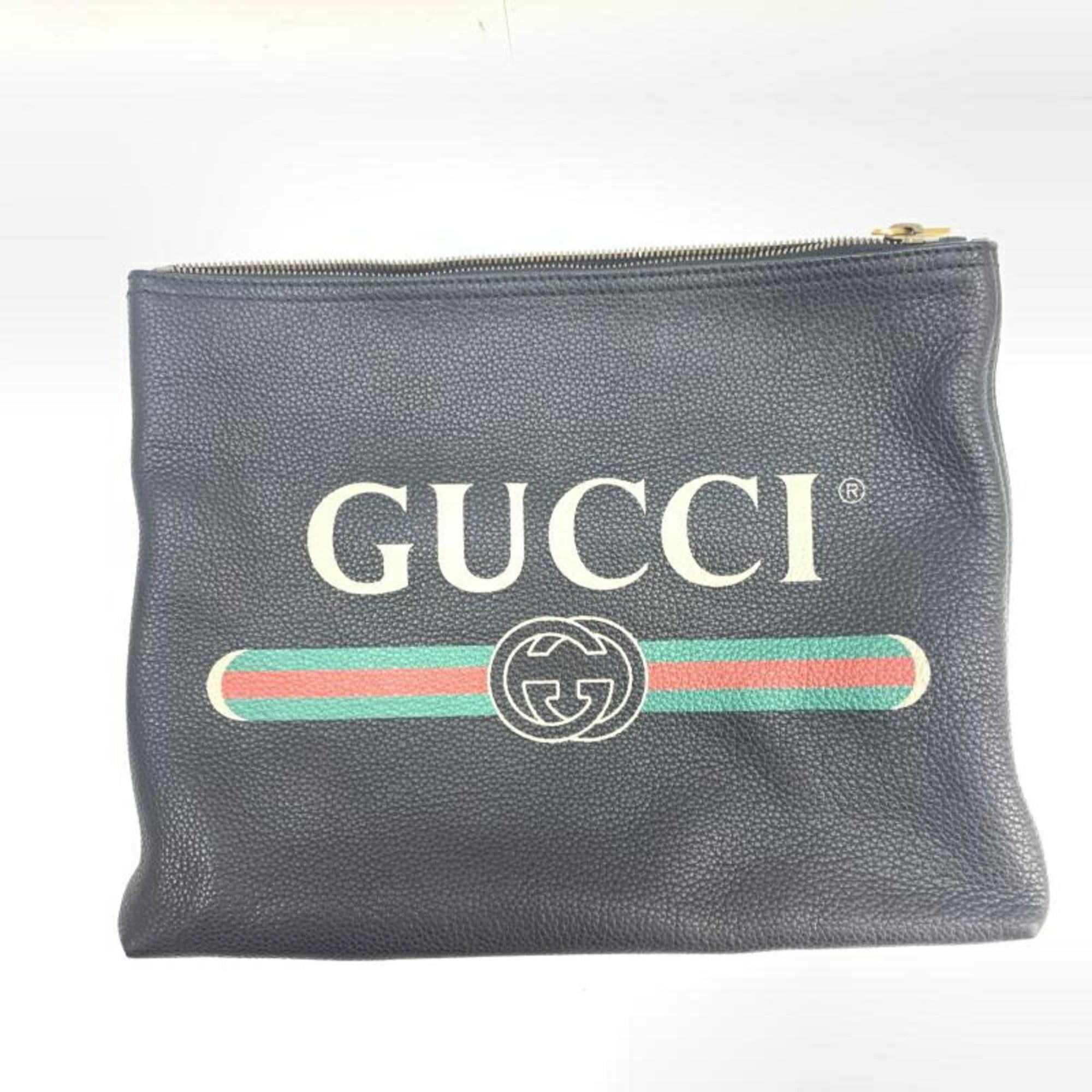 Gucci Black Clutch Bag (Pre-Owned)