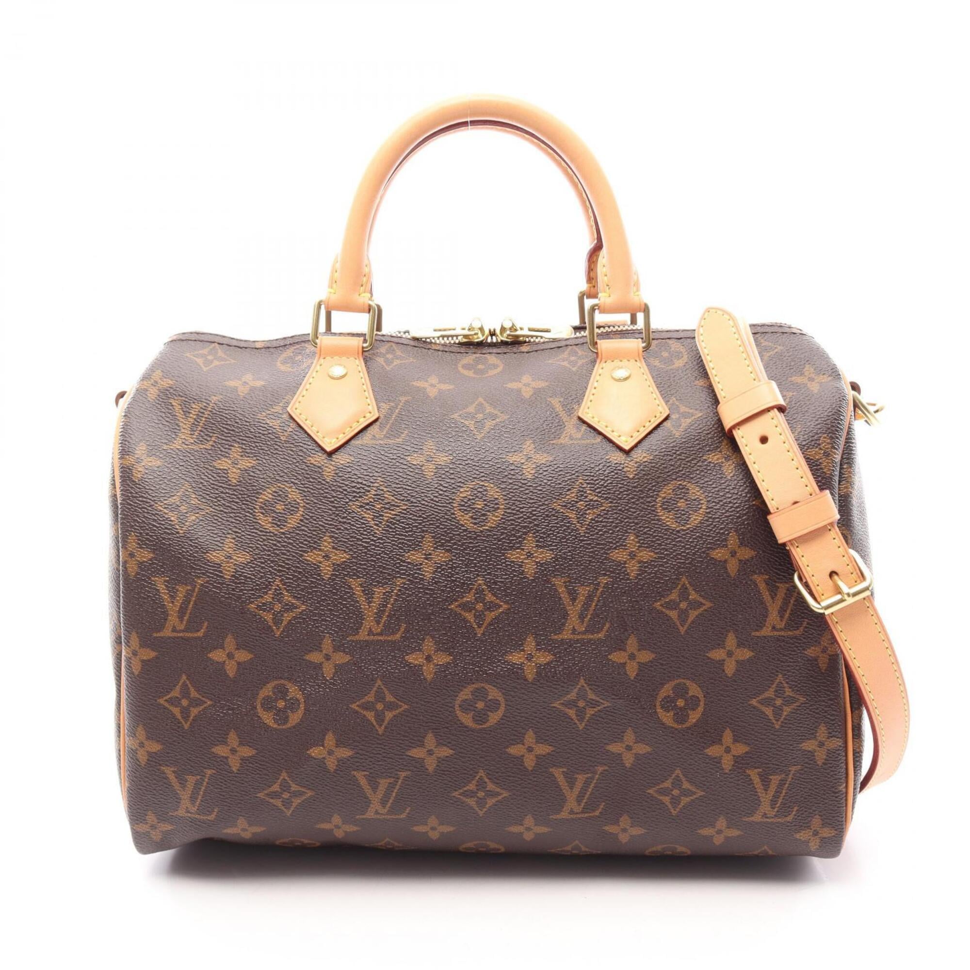 Louis Vuitton Brown Pvc Leather Handbag (Pre-Owned)