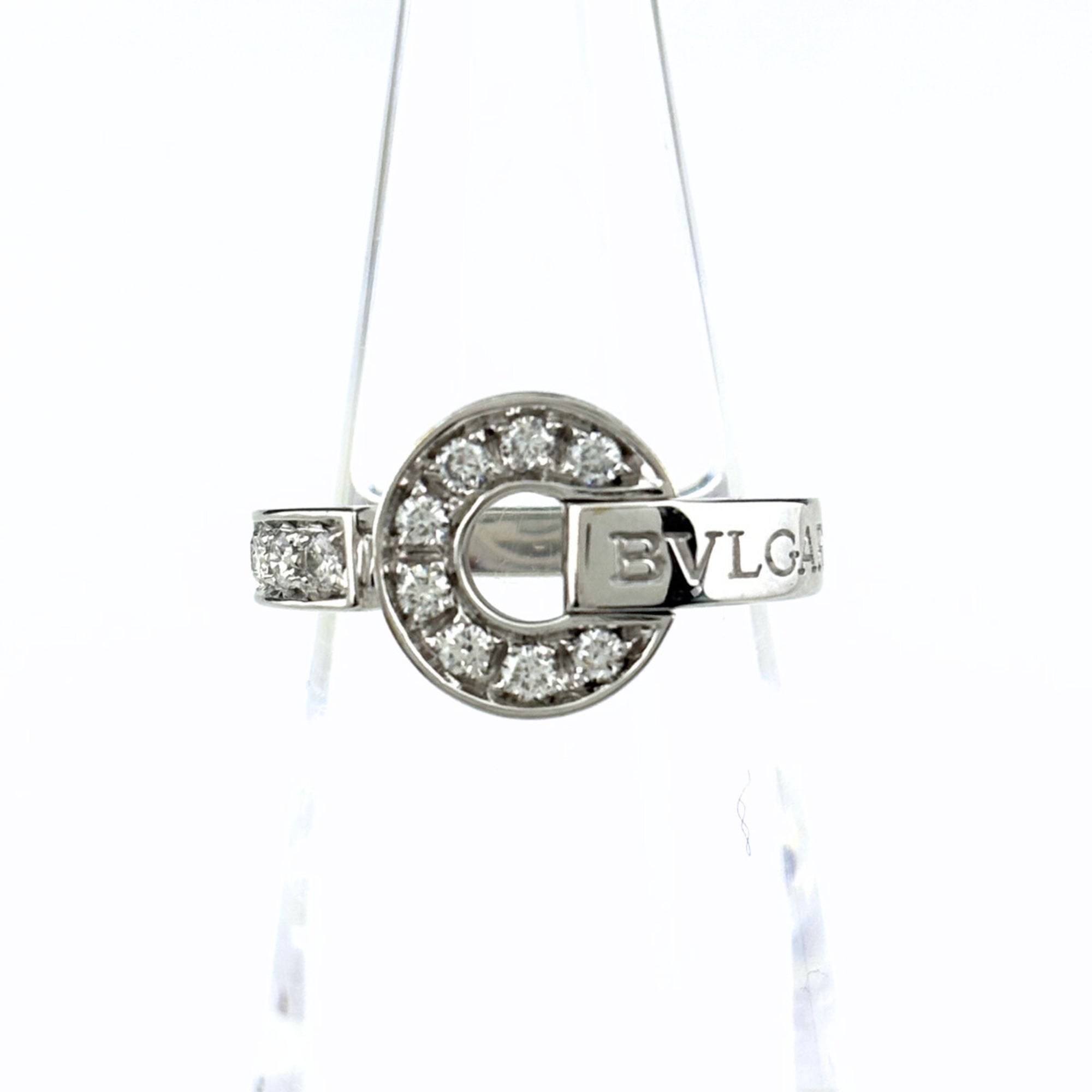 Bvlgari White Gold Band Ring (Pre-Owned)