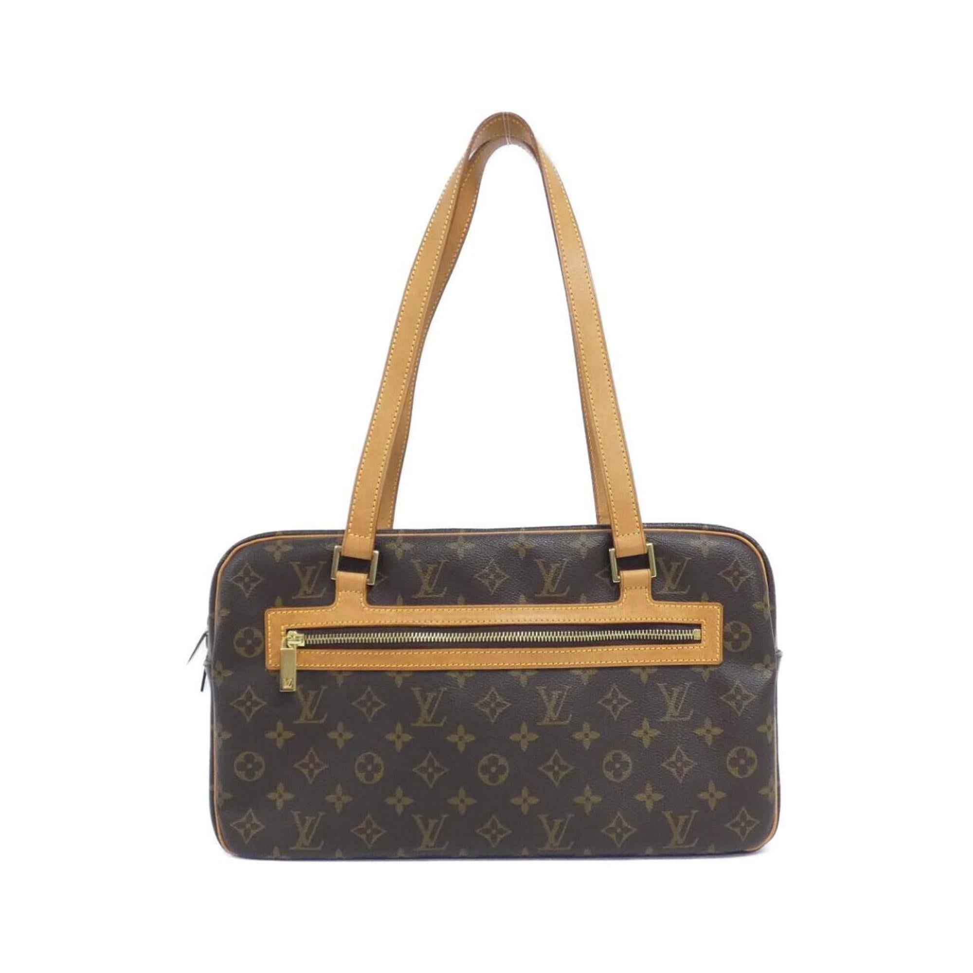 Louis Vuitton Brown Marron Coated Canvas Shoulder Bag (Pre-Owned)