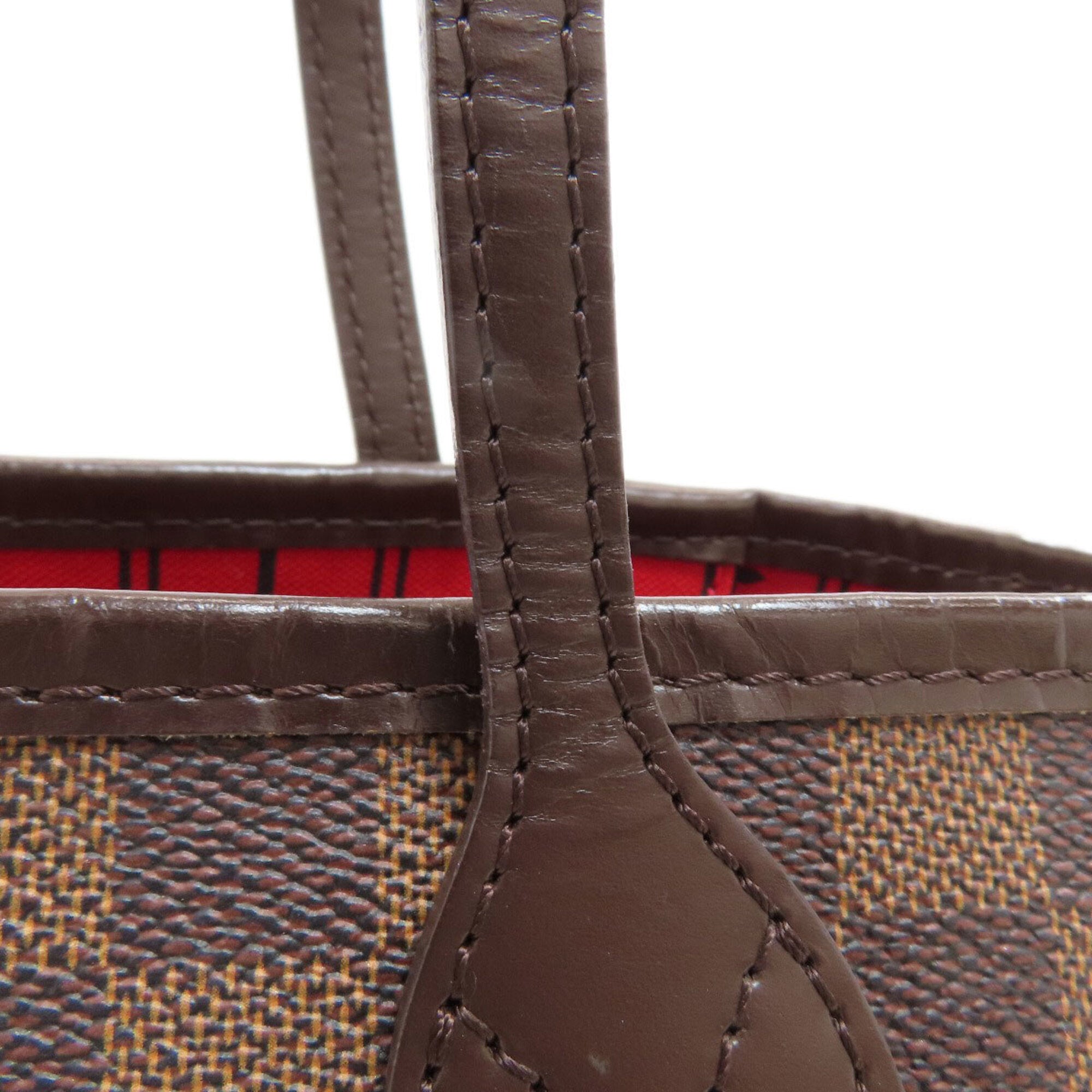 Louis Vuitton Damier Damier Canvas Ebene Damier Canvas Tote Bag (Pre-Owned)