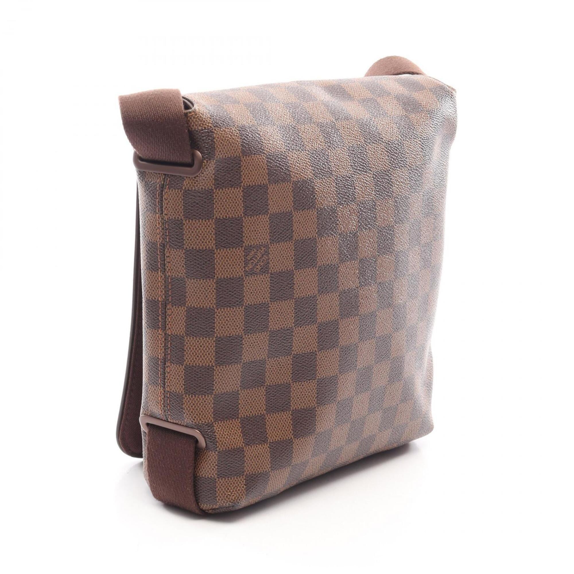 Louis Vuitton Brown Damier Canvas Coated Canvas Damier Canvas Leather Handbag Shoulder Bag (Pre-Owned)