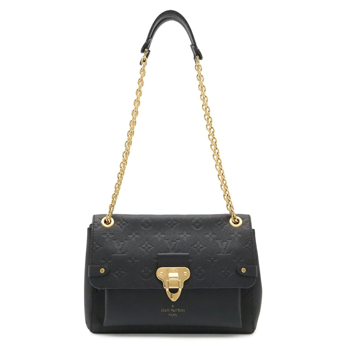 Louis Vuitton Black Noir Monogram Empreinte Shoulder Bag (Pre-Owned)