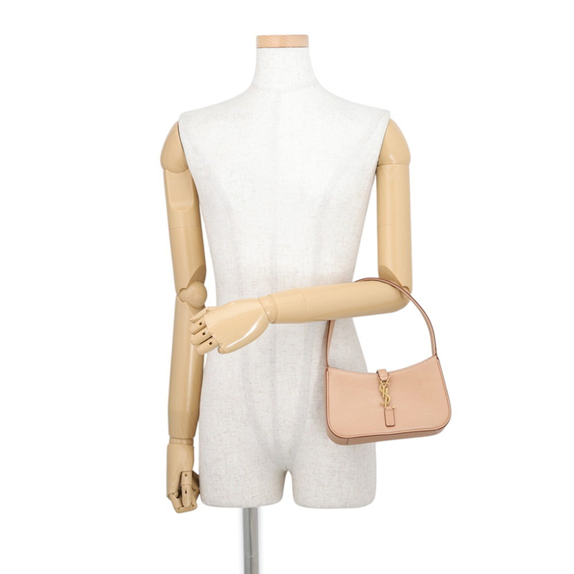 Yves Saint Laurent Beige Leather Handbag (Pre-Owned)