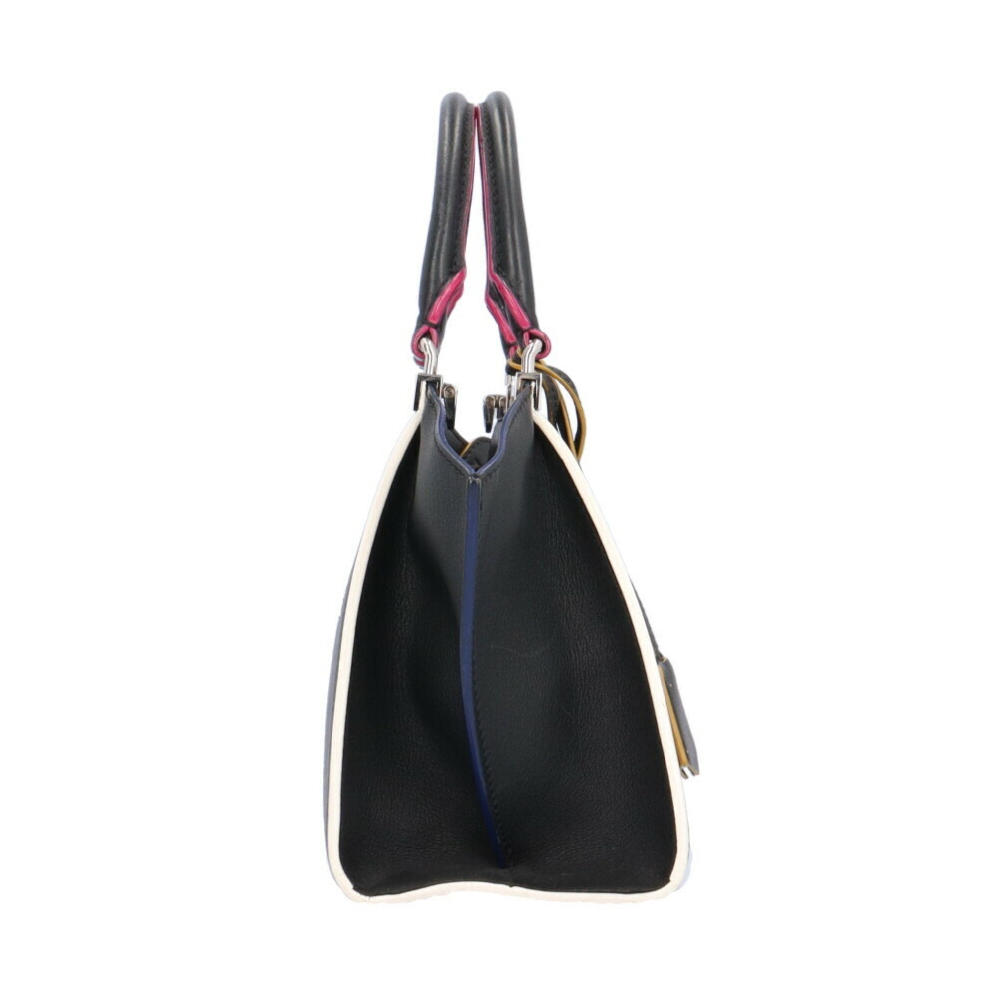 Fendi Black Leather Shoulder Bag (Pre-Owned)