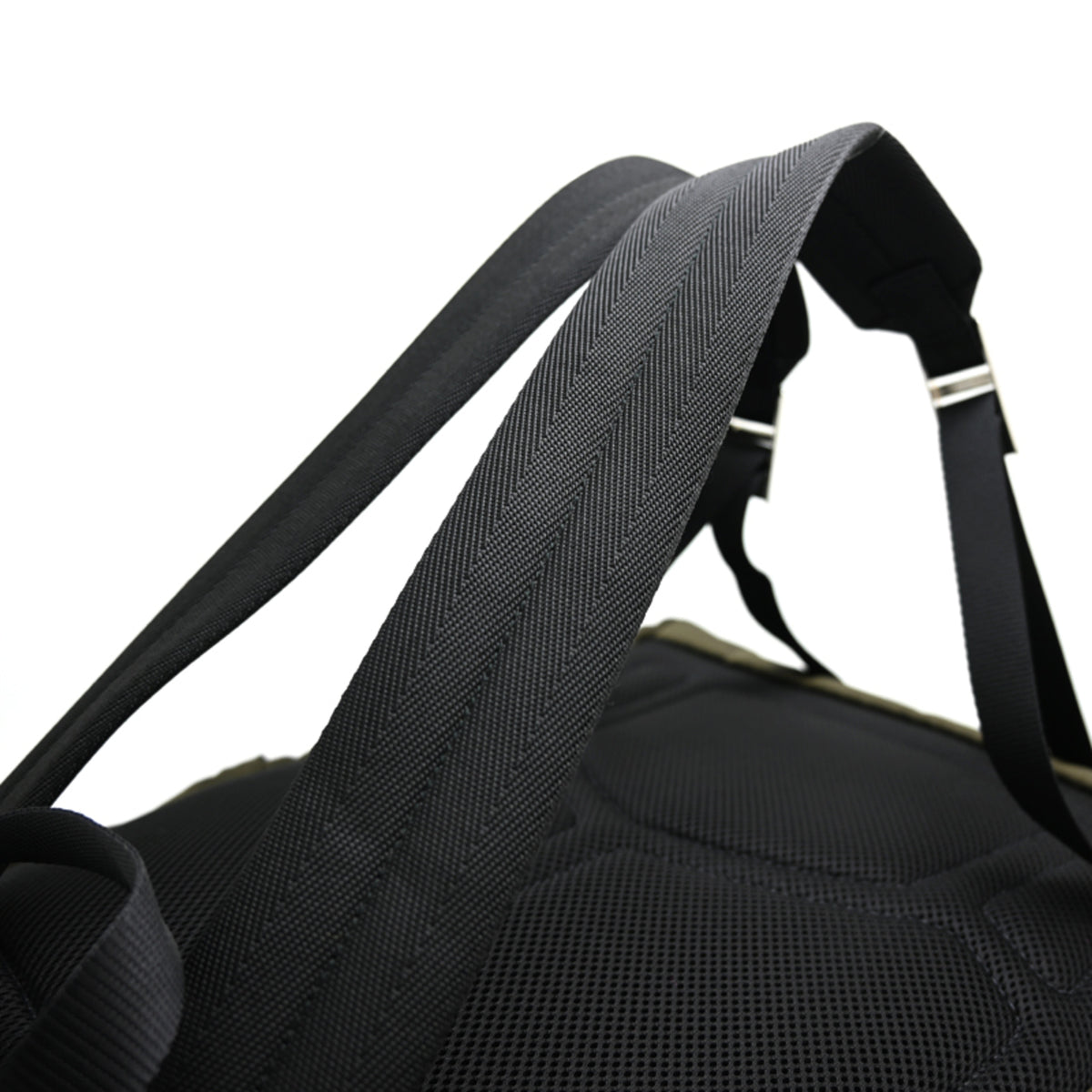 Prada Khaki Nylon Backpack (Pre-Owned)