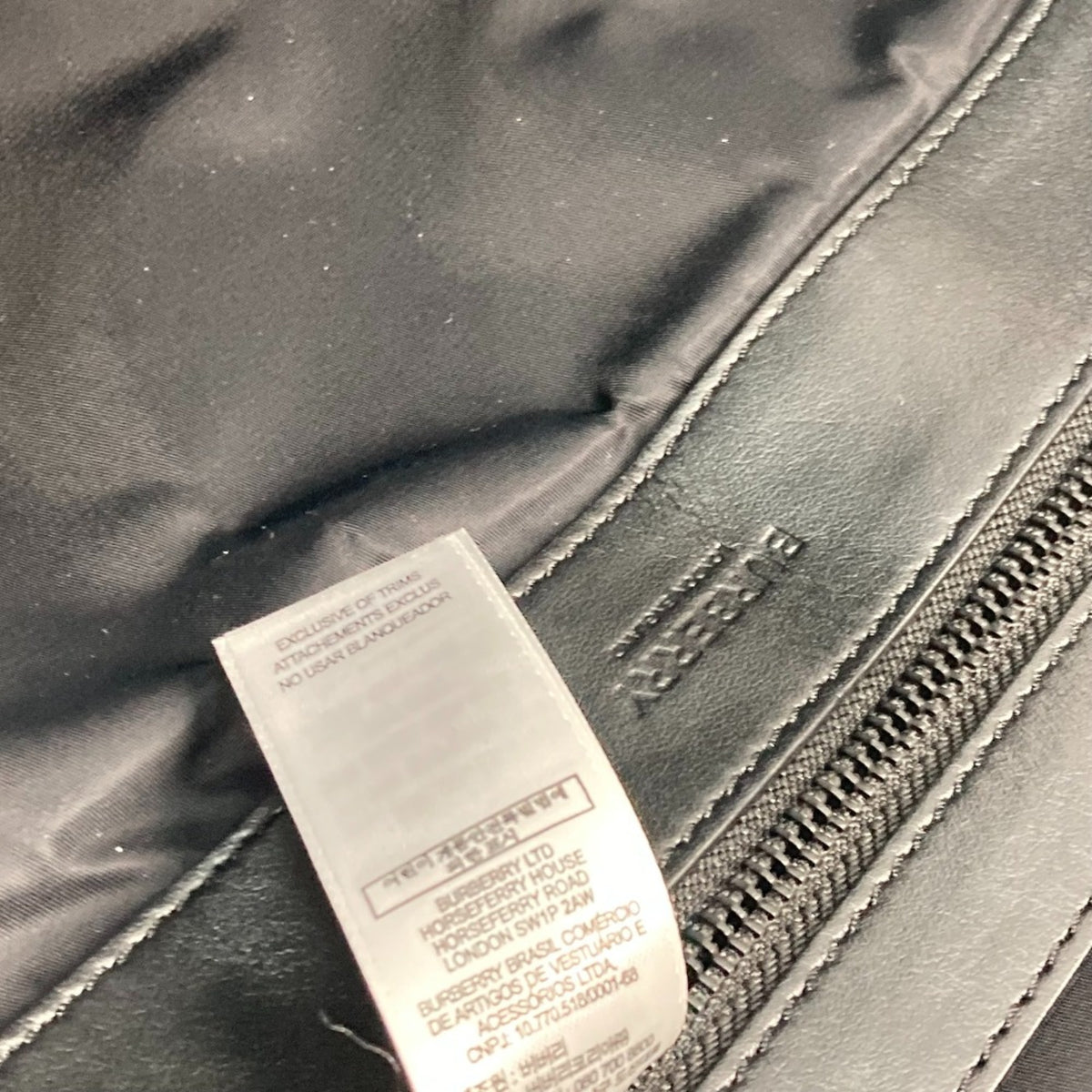 Burberry Black Other Backpack (Pre-Owned)