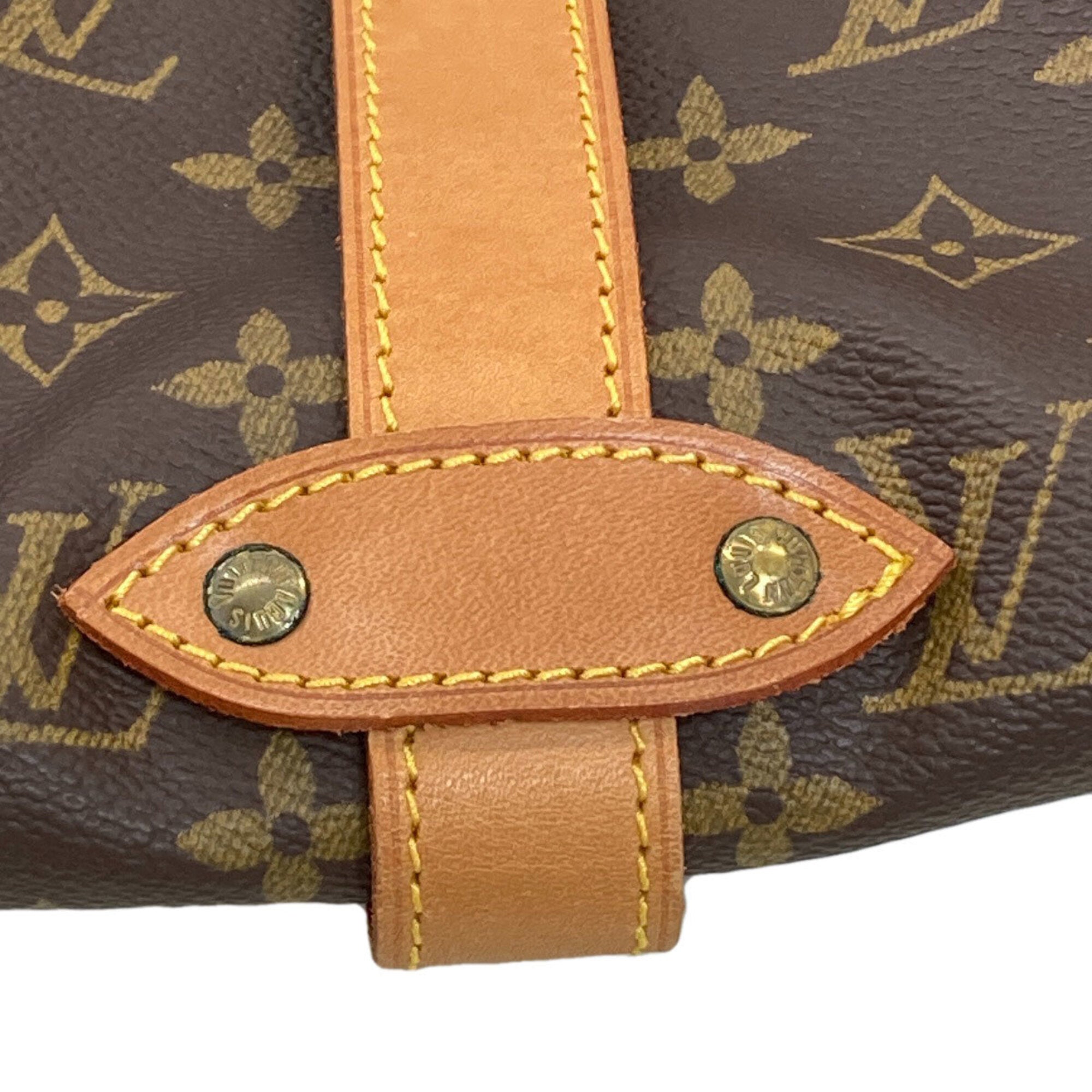 Louis Vuitton Brown Monogram Monogram Shoulder Bag (Pre-Owned)
