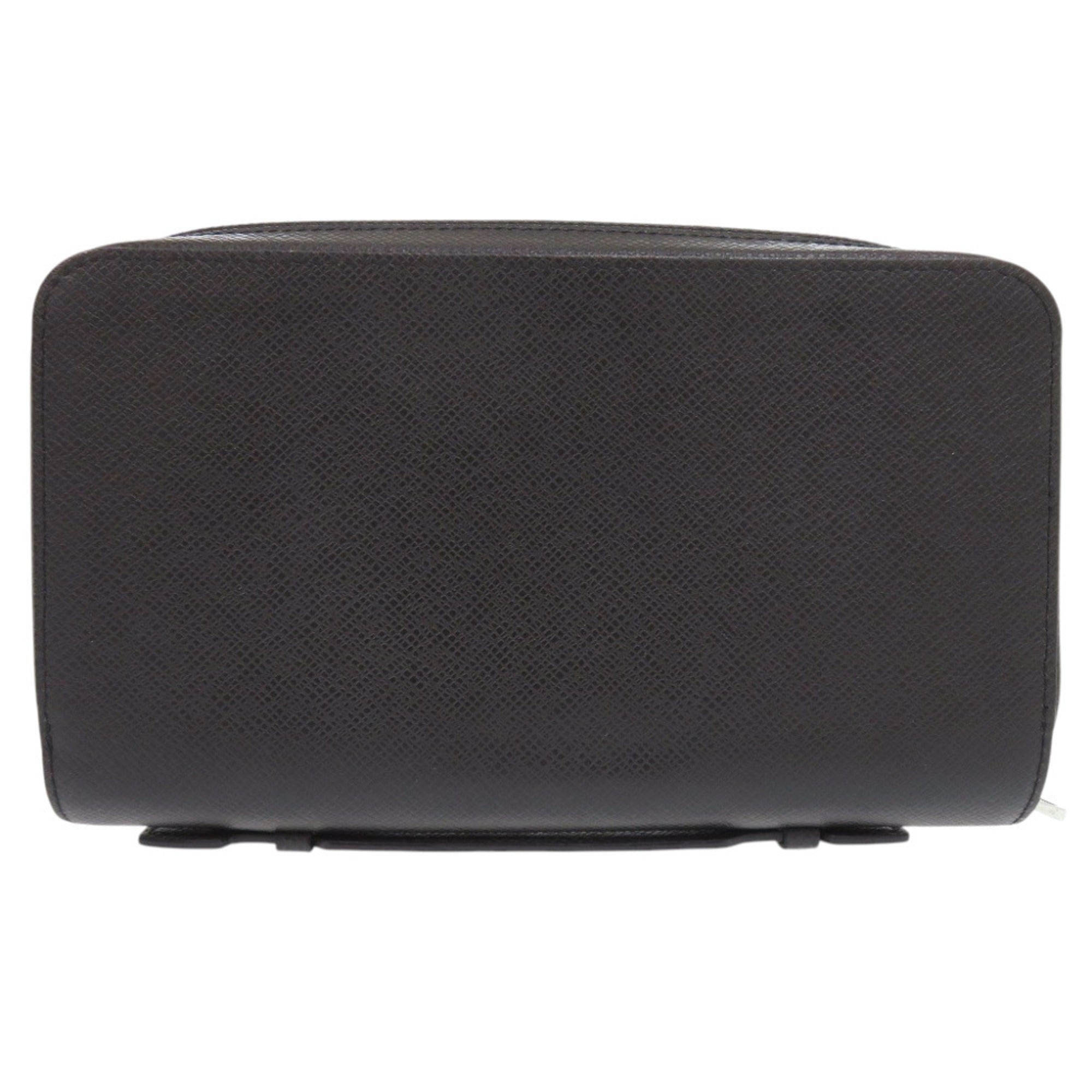 Louis Vuitton Ardoise Black Taiga Leather Long Wallet (Bi-Fold) (Pre-Owned)