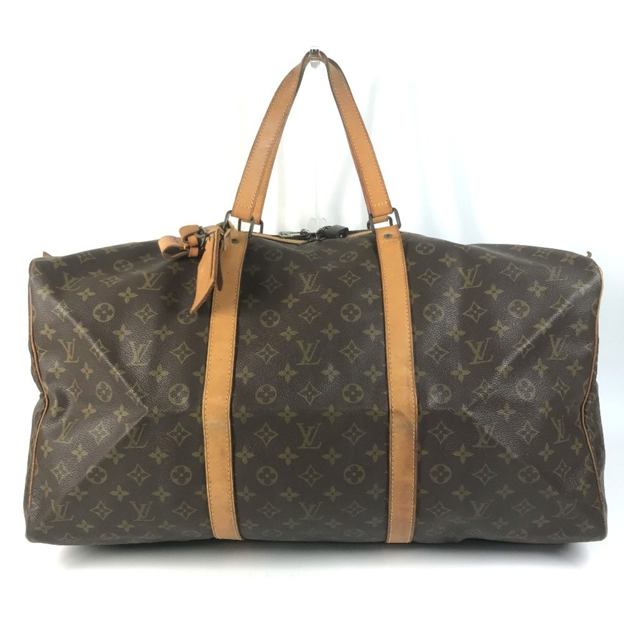 Louis Vuitton Brown Galle Monogram Boston Bag Handbag (Pre-Owned)