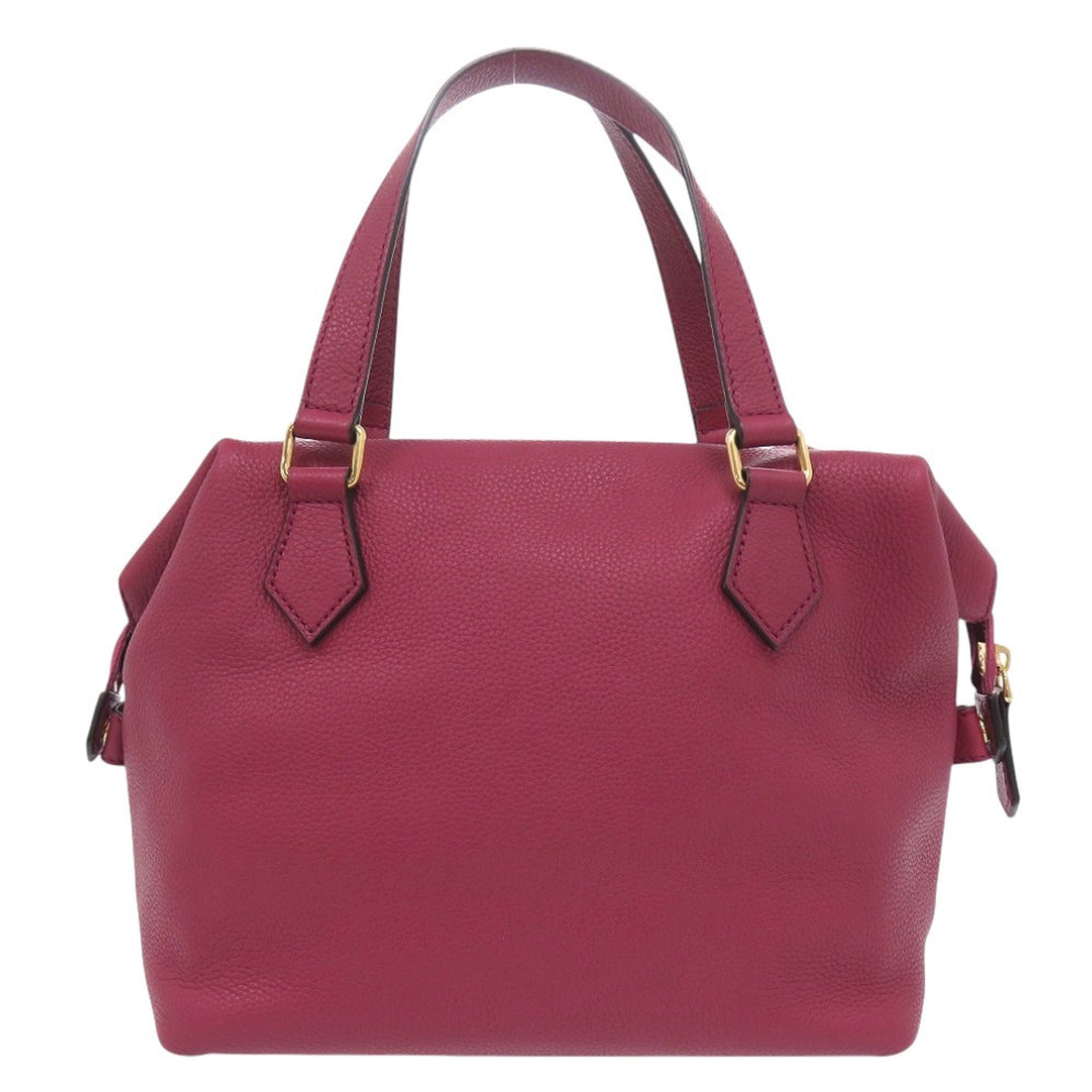 Fendi Pink Leather Handbag (Pre-Owned)