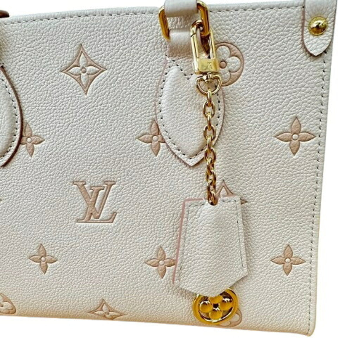 Louis Vuitton Monogram Empreinte Pink Leather Tote Bag (Pre-Owned)