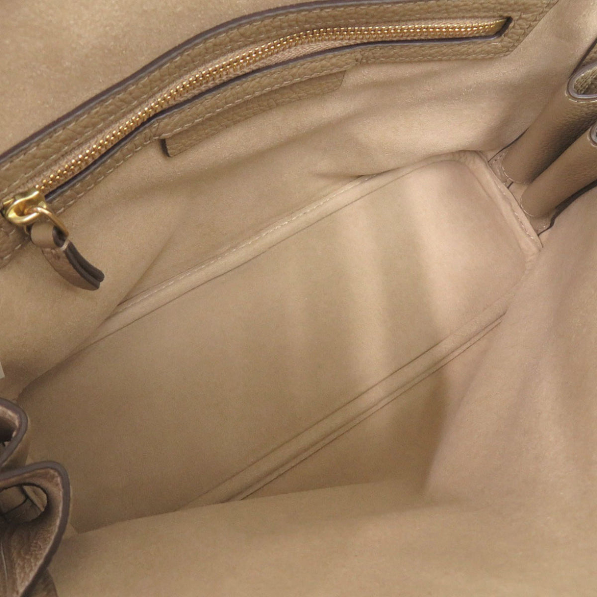 Tory Burch Beige Leather Handbag Shoulder Bag (Pre-Owned)