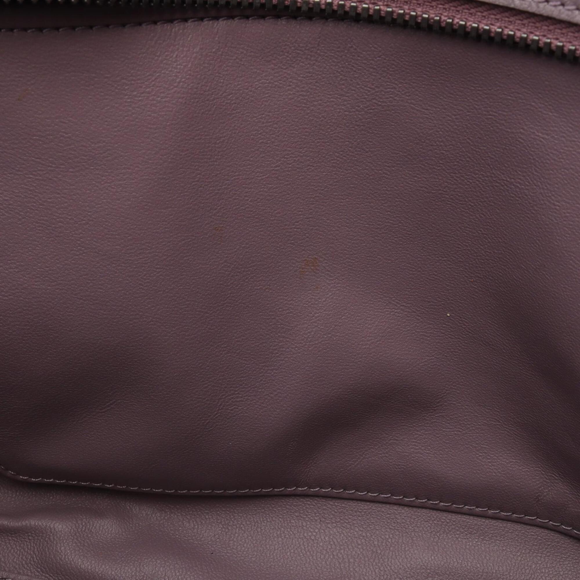 Loewe Pink Purple Leather Handbag (Pre-Owned)
