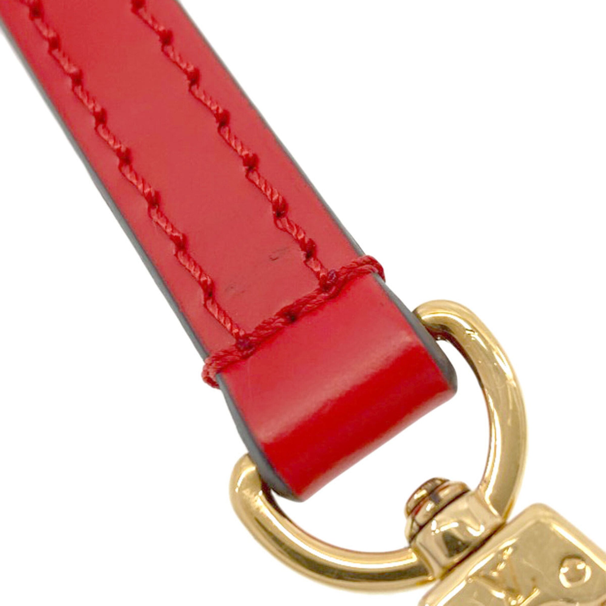 Louis Vuitton Red Color Epi Leather Handbag (Pre-Owned)