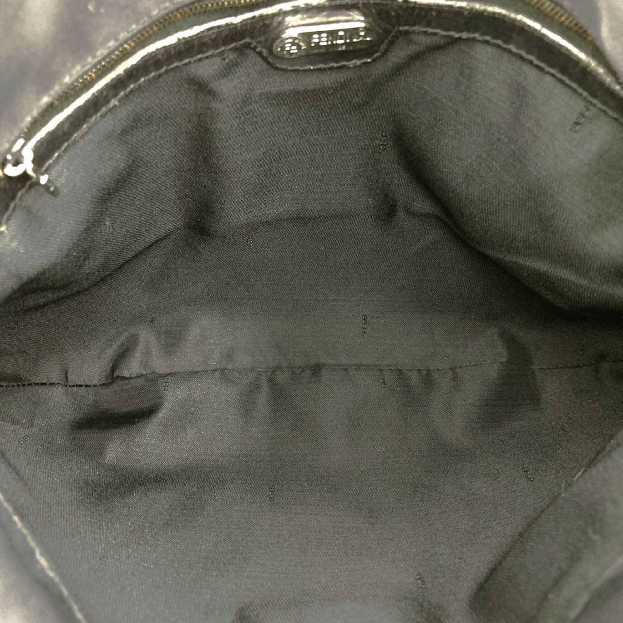 Fendi Black Nylon Shoulder Bag (Pre-Owned)