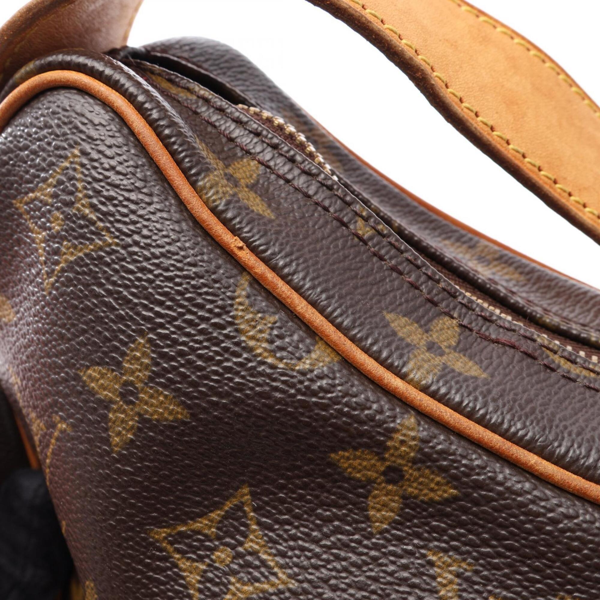 Louis Vuitton Brown Monogram Monogram Leather Handbag Shoulder Bag (Pre-Owned)