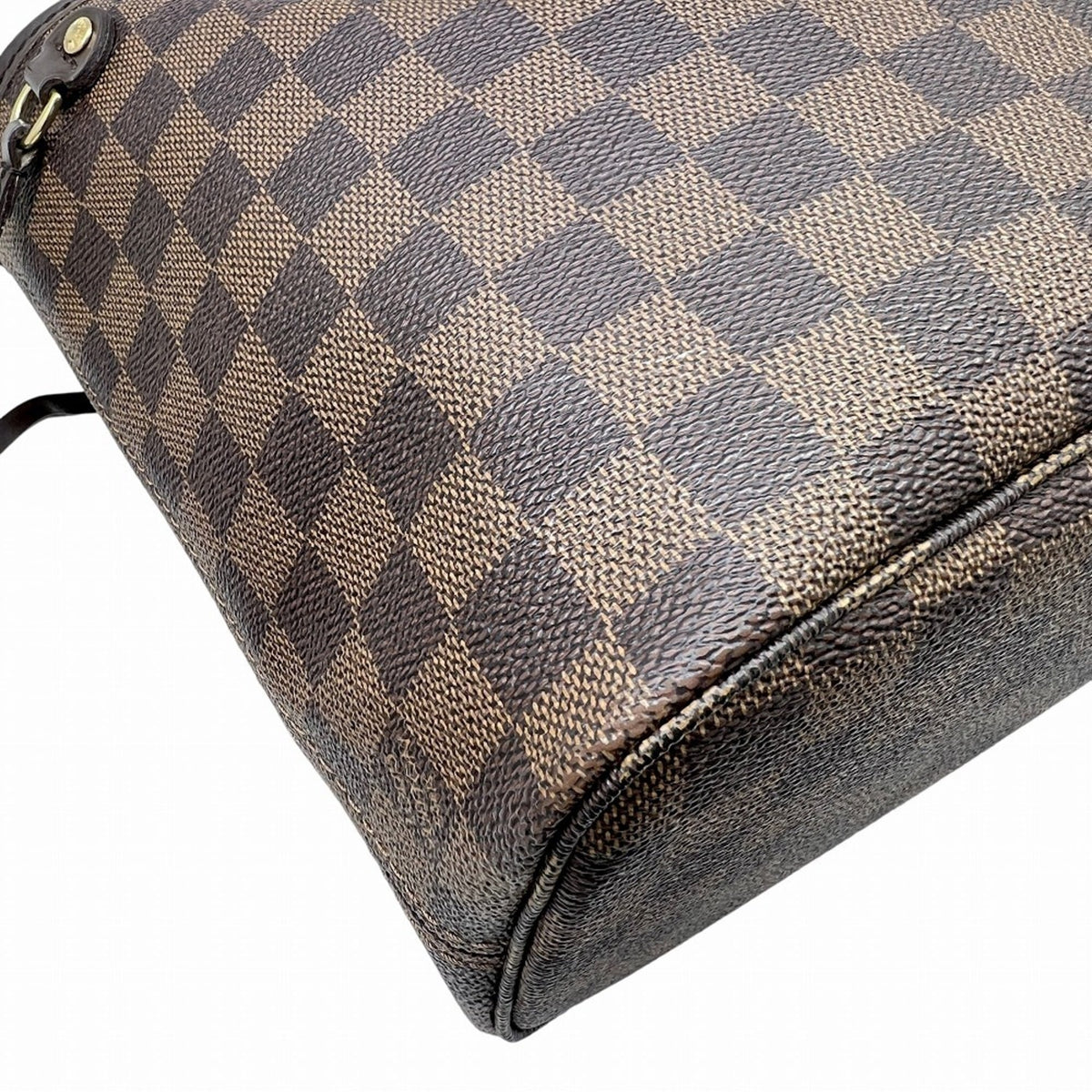 Louis Vuitton Brown Damier Canvas Shoulder Bag Tote Bag (Pre-Owned)