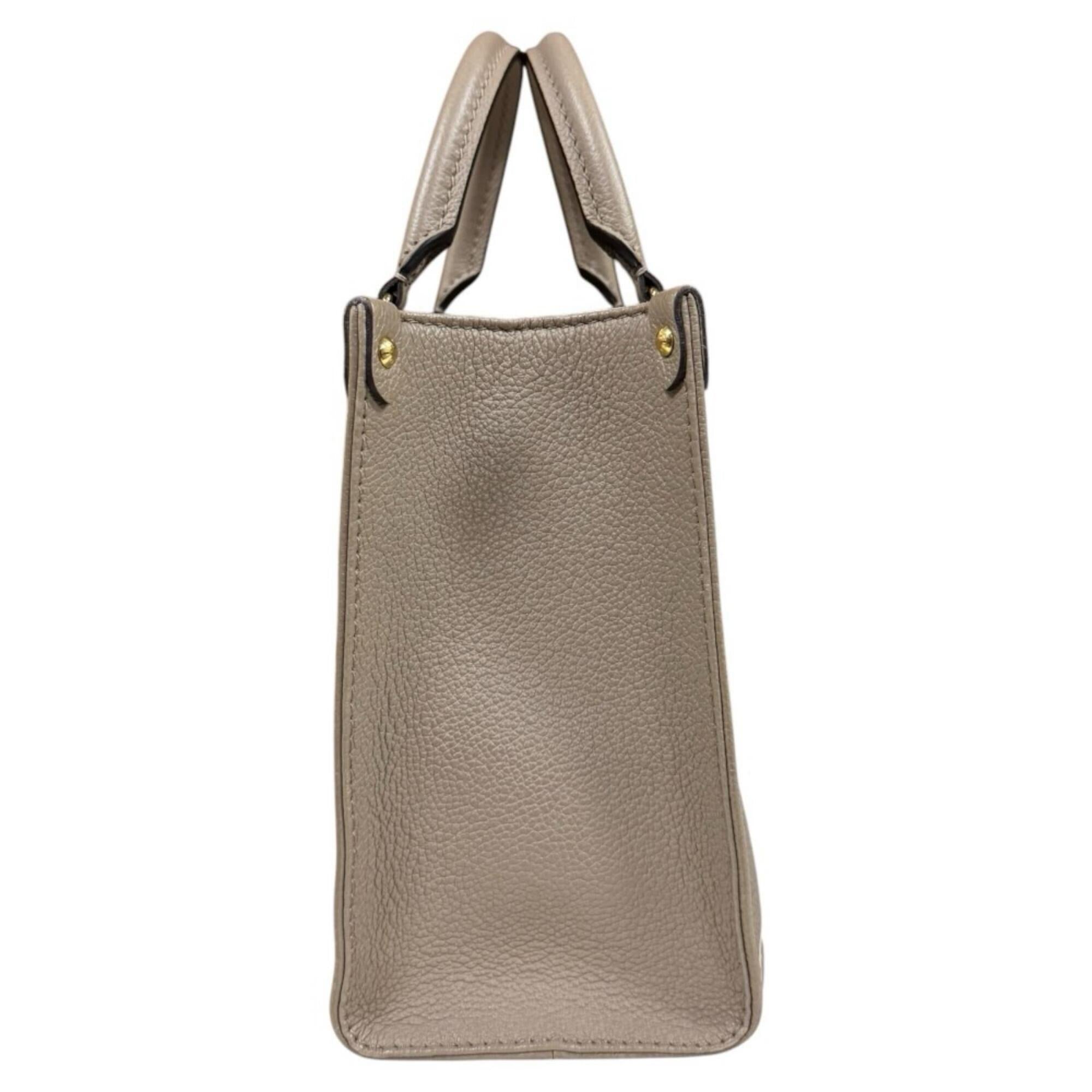 Louis Vuitton Beige Tourterelle Monogram Empreinte Shoulder Bag (Pre-Owned)