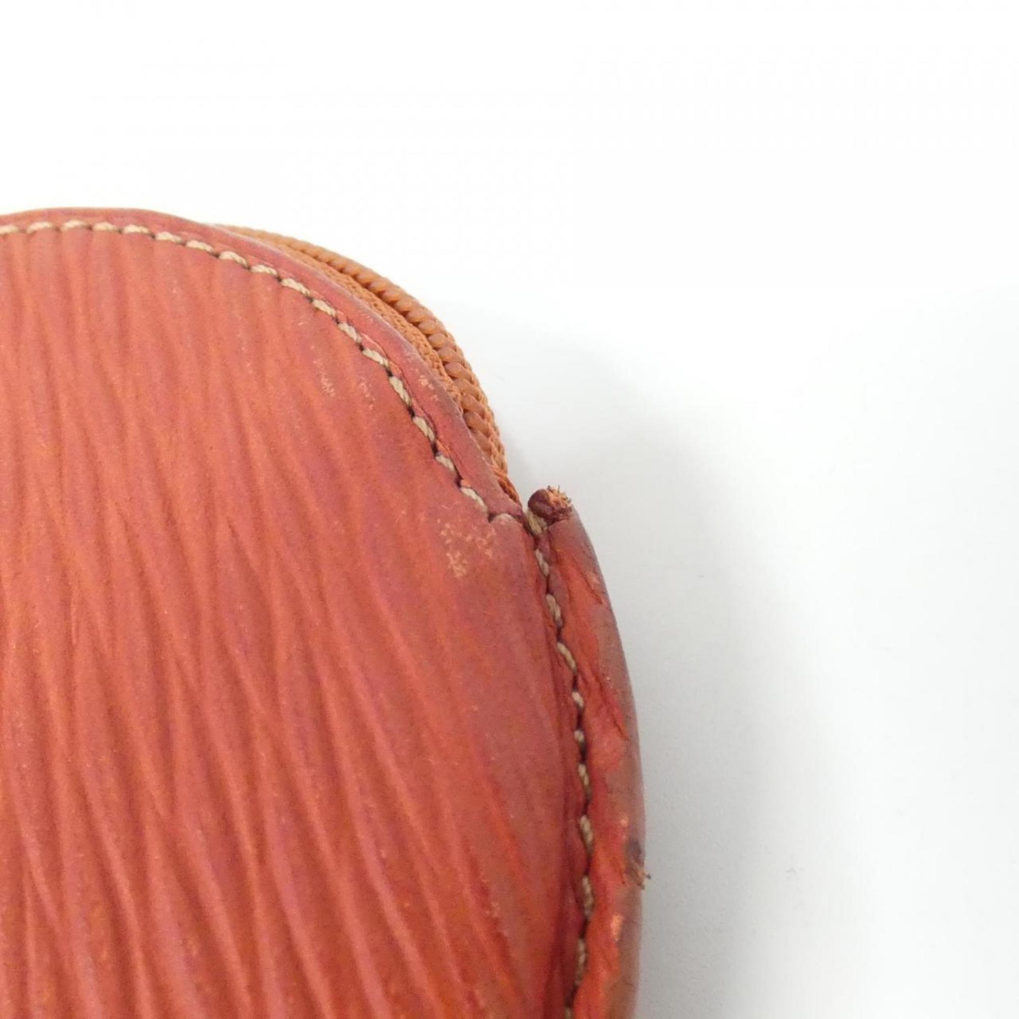 Loewe Brown Leather Coin Purse/Coin Case (Pre-Owned)