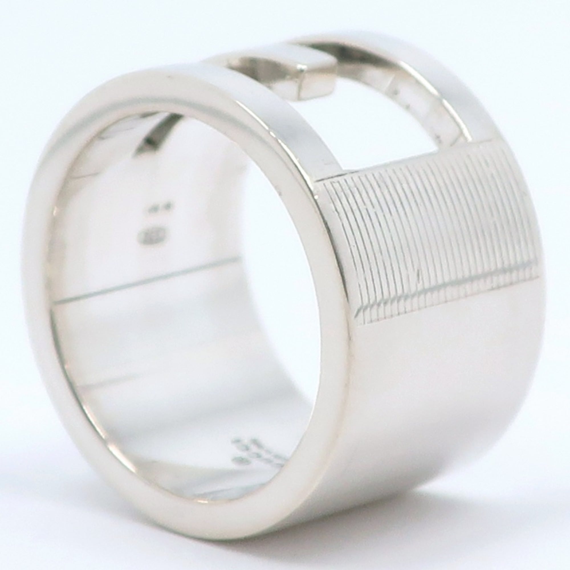 Gucci Silver 925 Band Ring (Pre-Owned)