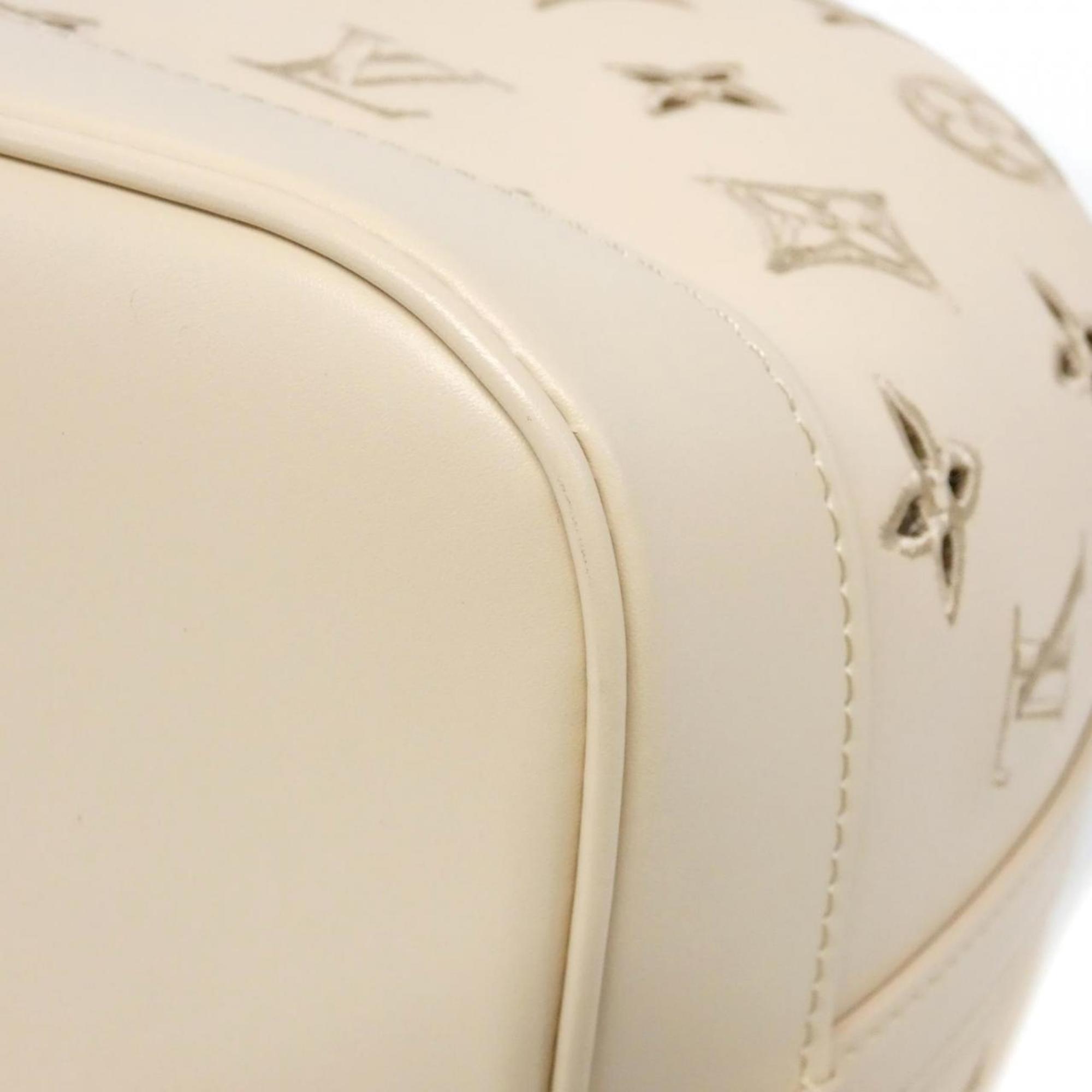 Louis Vuitton Beige Leather Shoulder Bag (Pre-Owned)