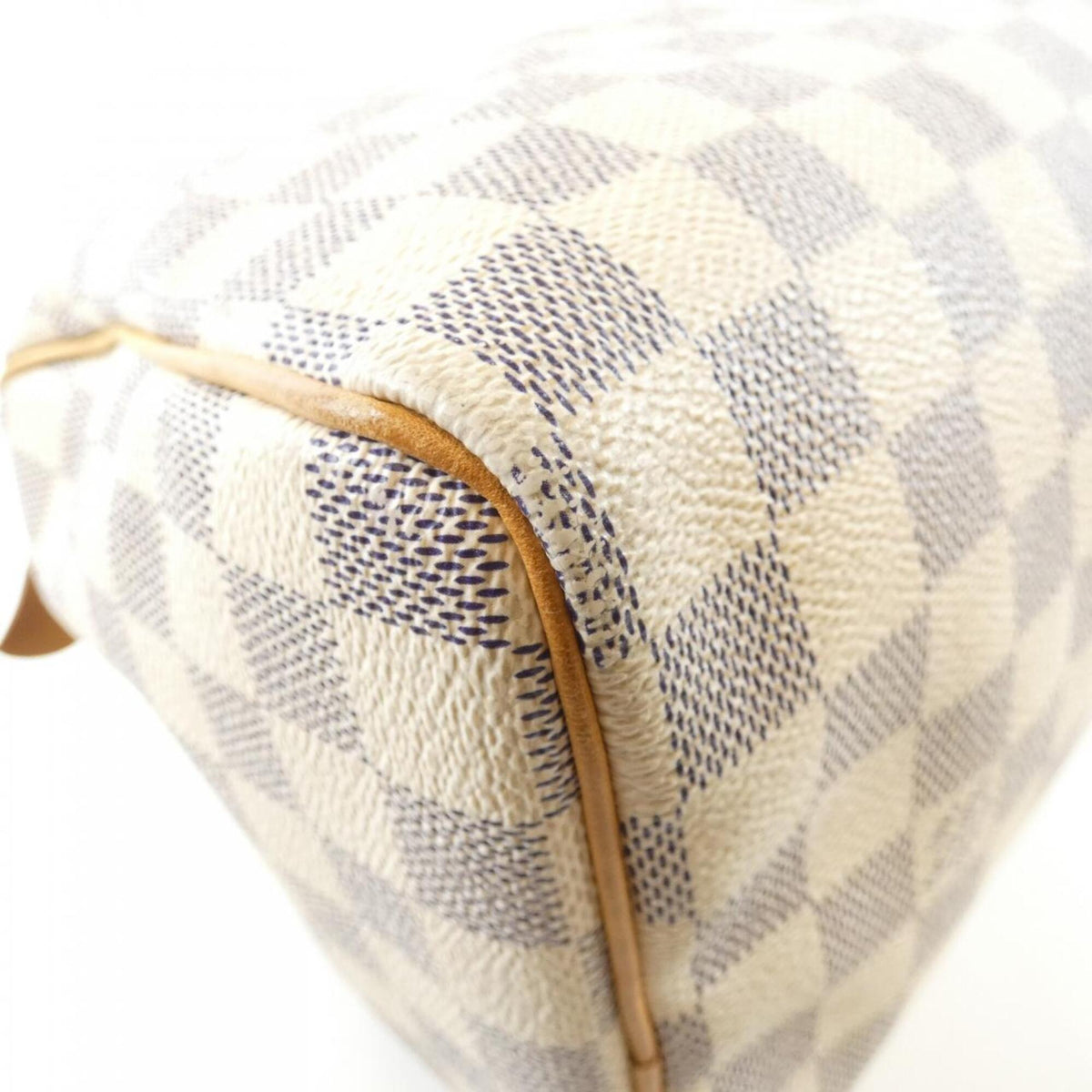 Louis Vuitton Azur Coated Canvas Boston Bag (Pre-Owned)