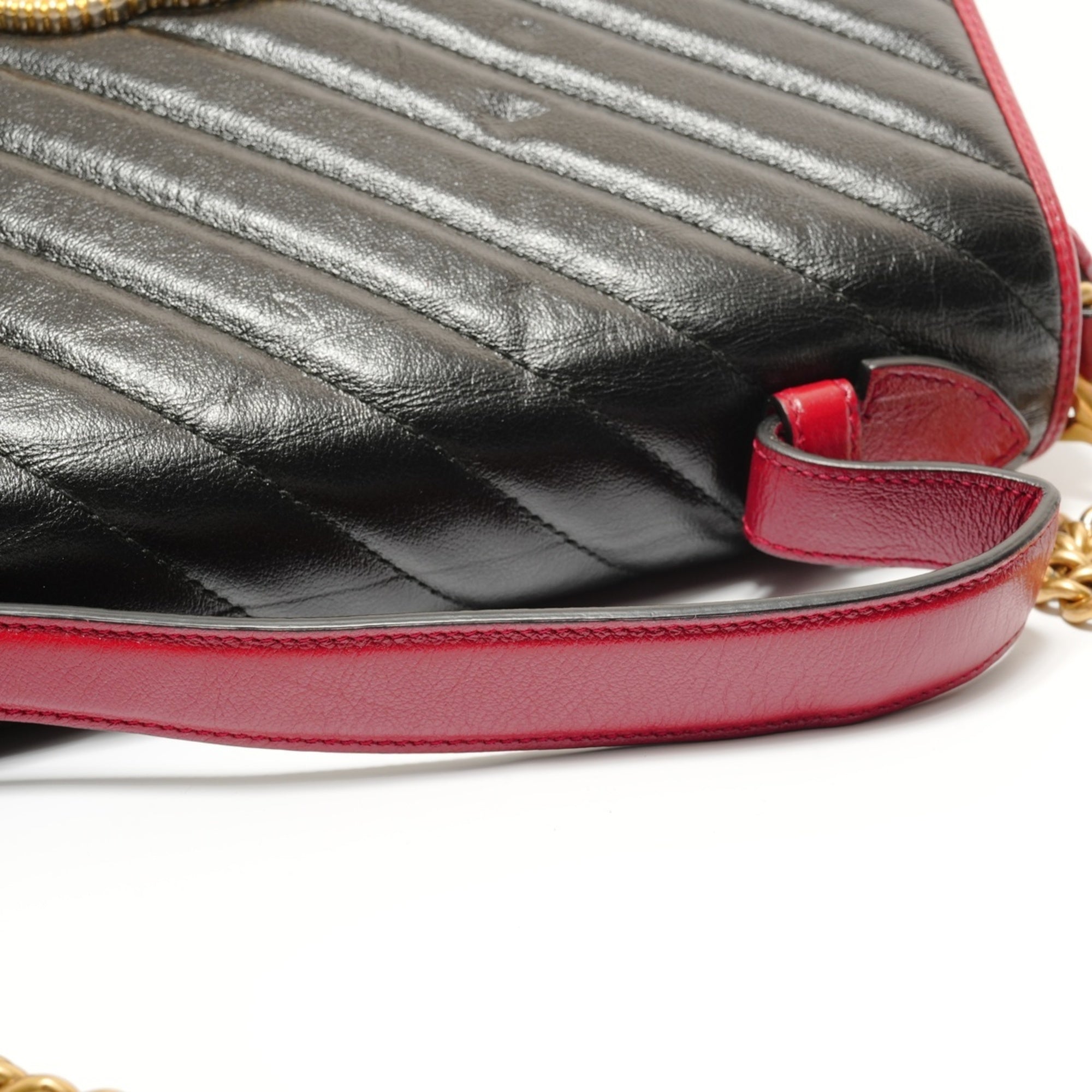 Gucci Gg Marmont Black Handbag (Pre-Owned)