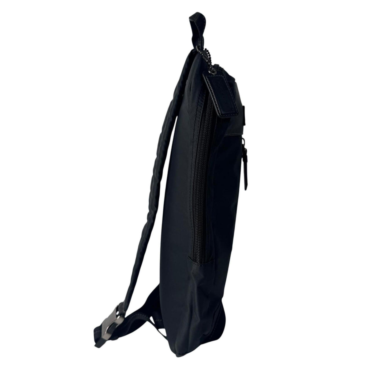 Coach Black Nylon Sling Bag (Pre-Owned)