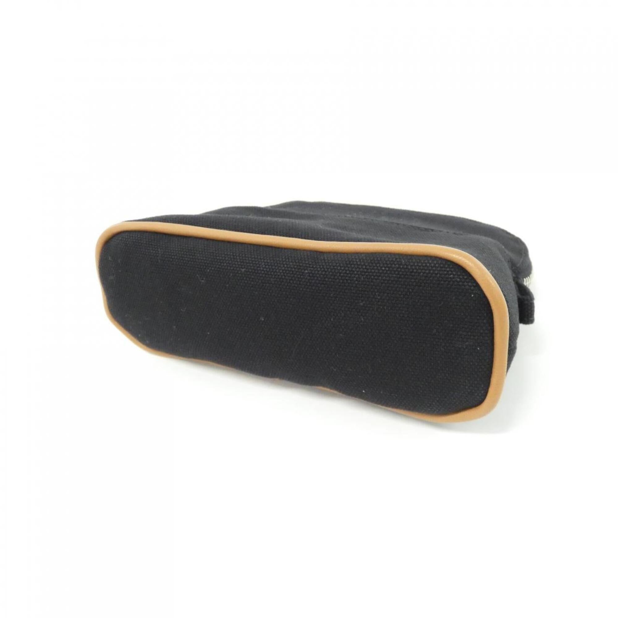 Hermes Black Canvas Handbag Pouch (Pre-Owned)