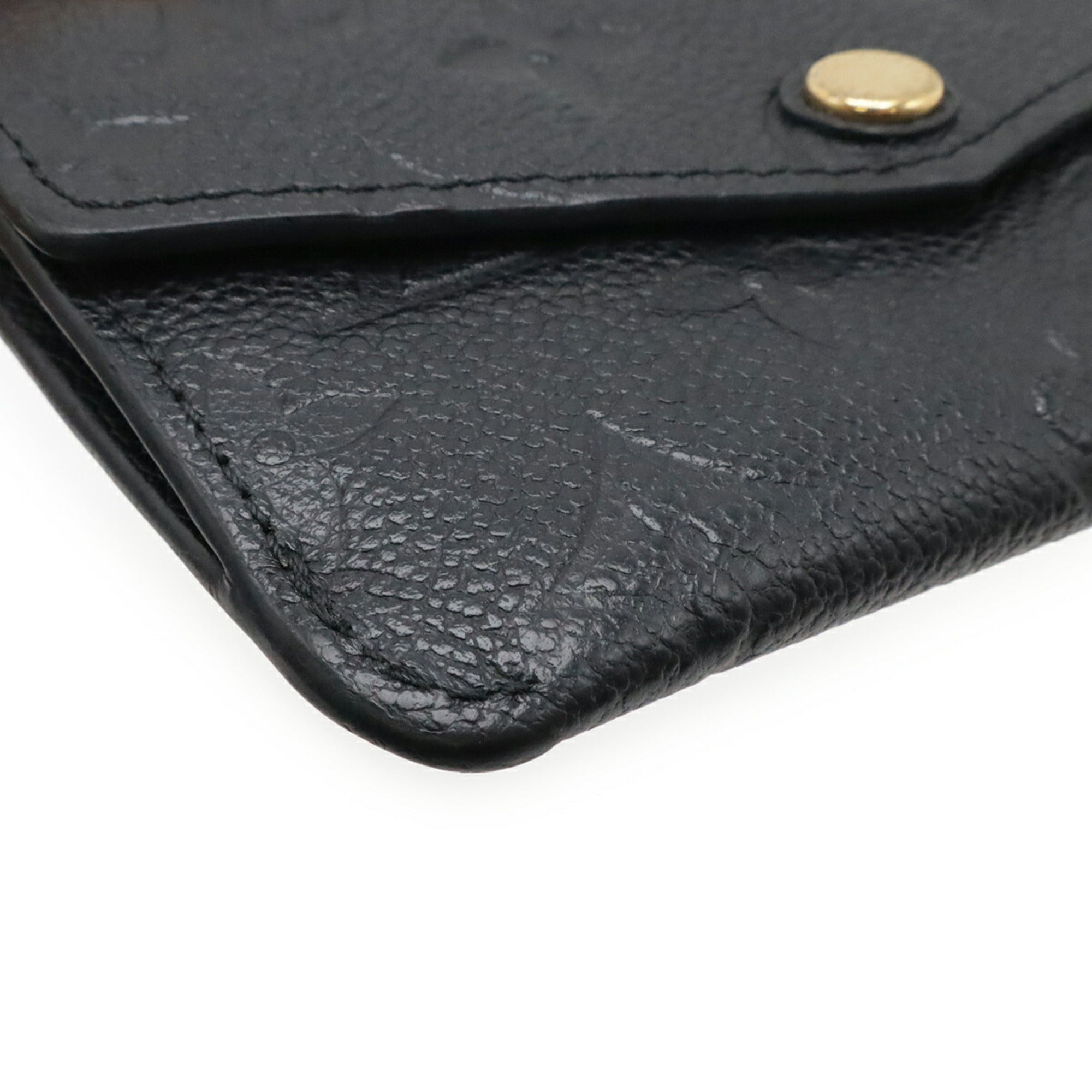 Louis Vuitton Black Noir Monogram Empreinte Coin Purse/Coin Case (Pre-Owned)
