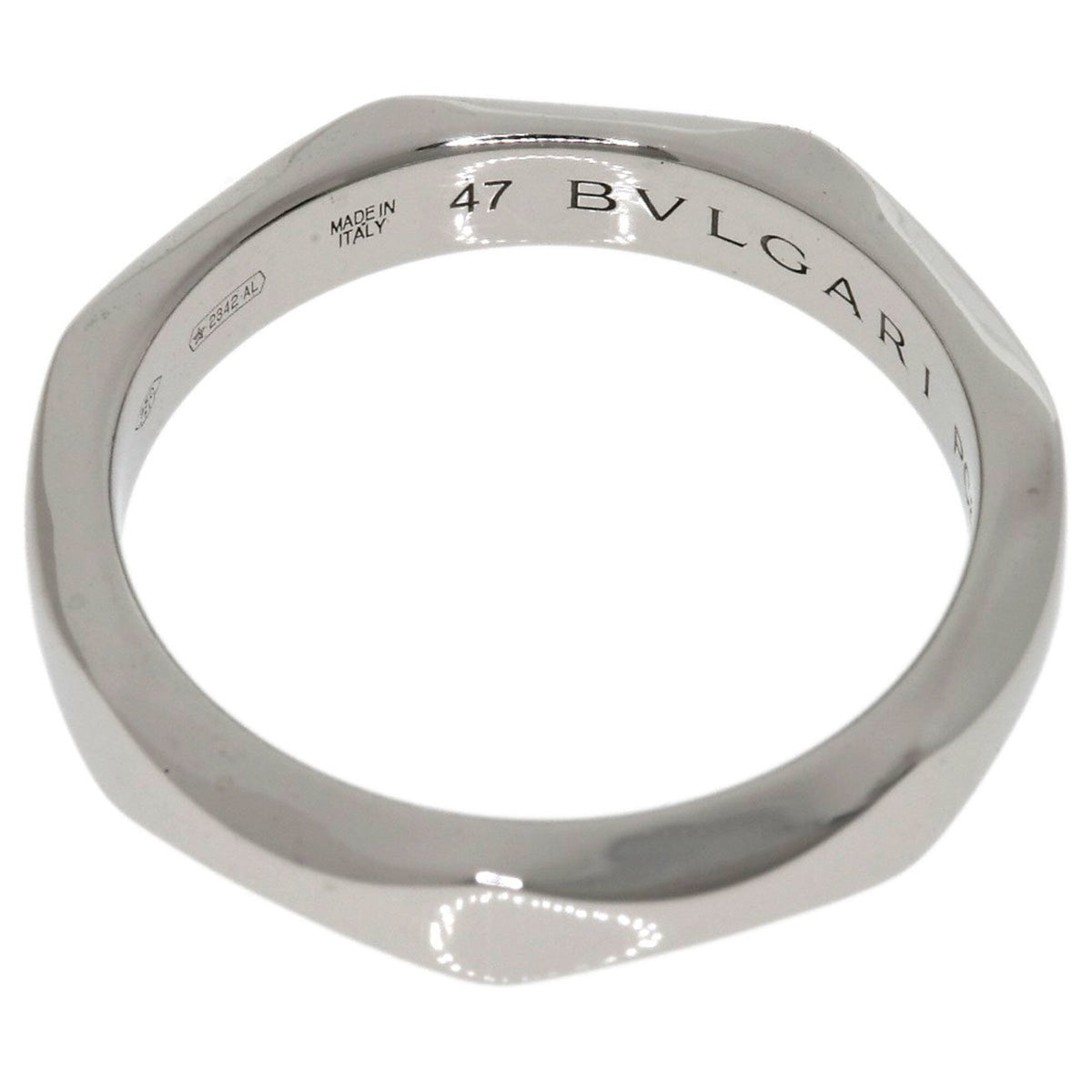 Bvlgari Platinum 950 Band Ring (Pre-Owned)