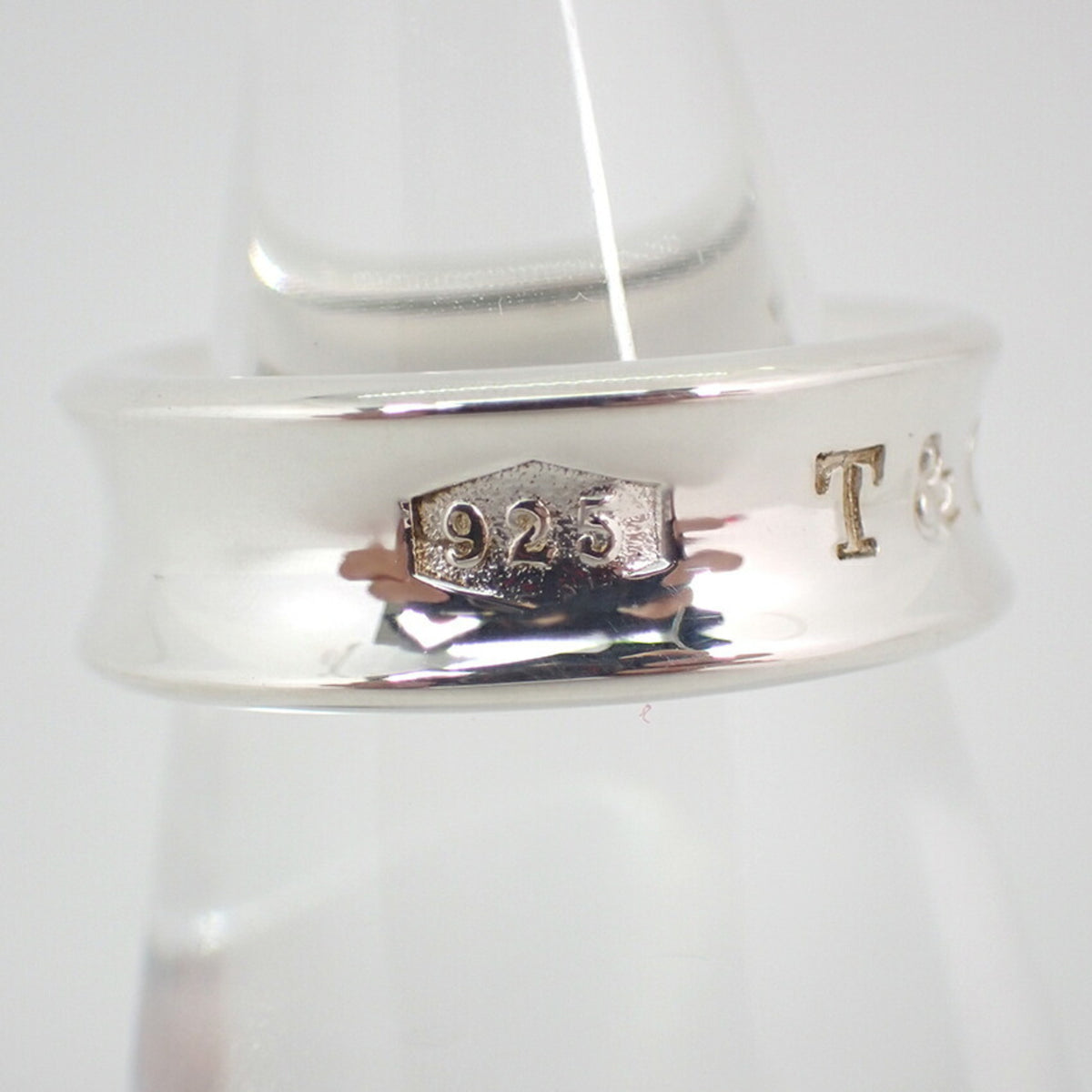 Tiffany Sterling Silver 925 Band Ring (Pre-Owned)