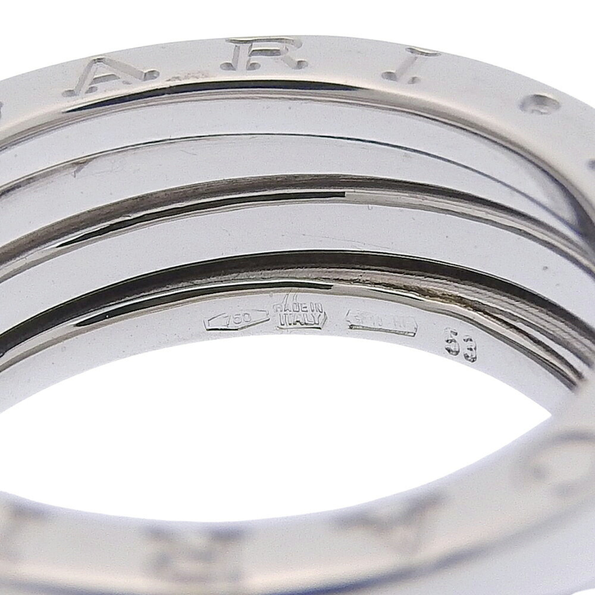 Bvlgari White Gold White Gold (18K) Band Ring (Pre-Owned)