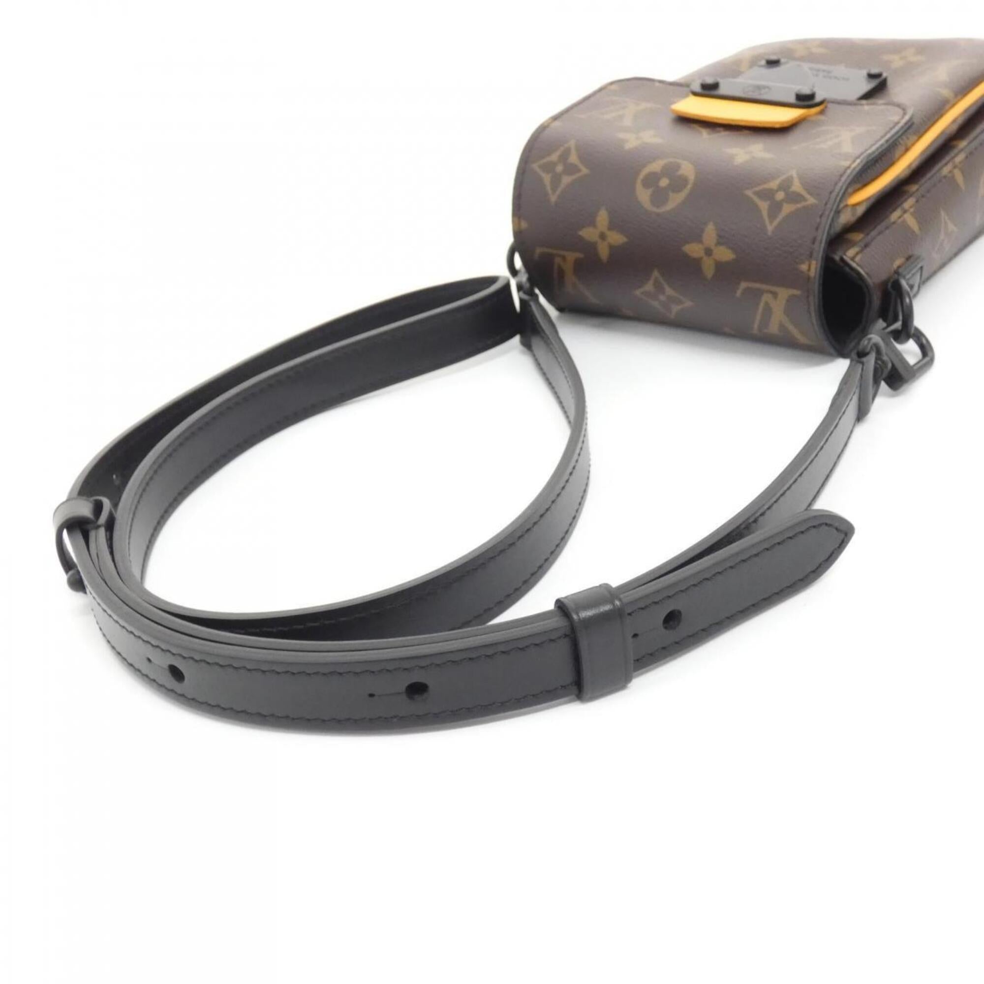 Louis Vuitton Monogram Macassar Marron Coated Canvas Shoulder Bag (Pre-Owned)
