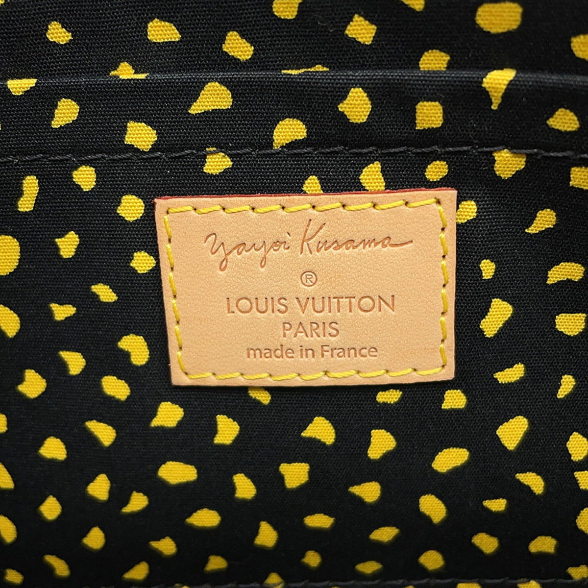 Louis Vuitton Jaune Monogram Vernis Handbag Pochette Pouch (Pre-Owned)