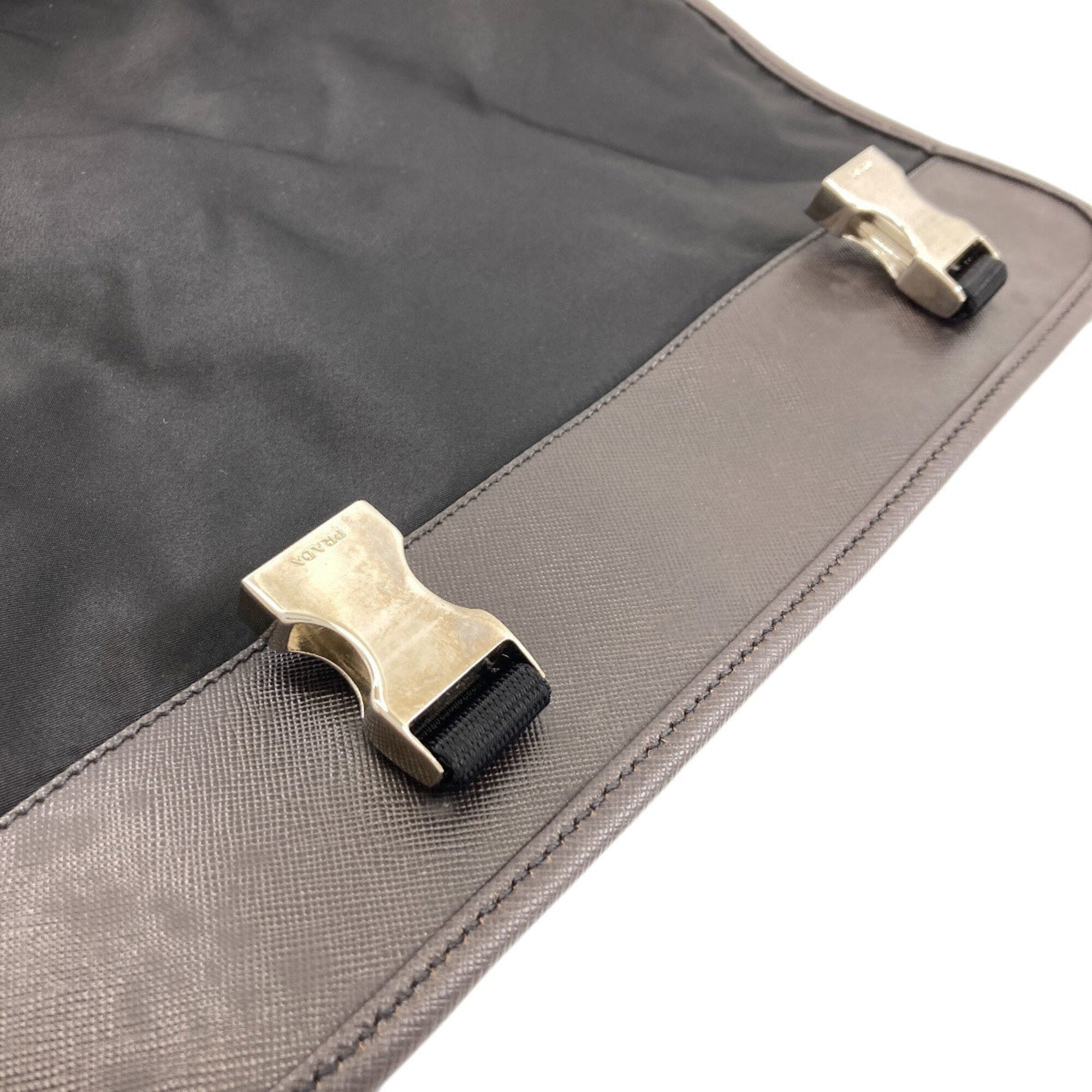 Prada Black Nylon Shoulder Bag (Pre-Owned)