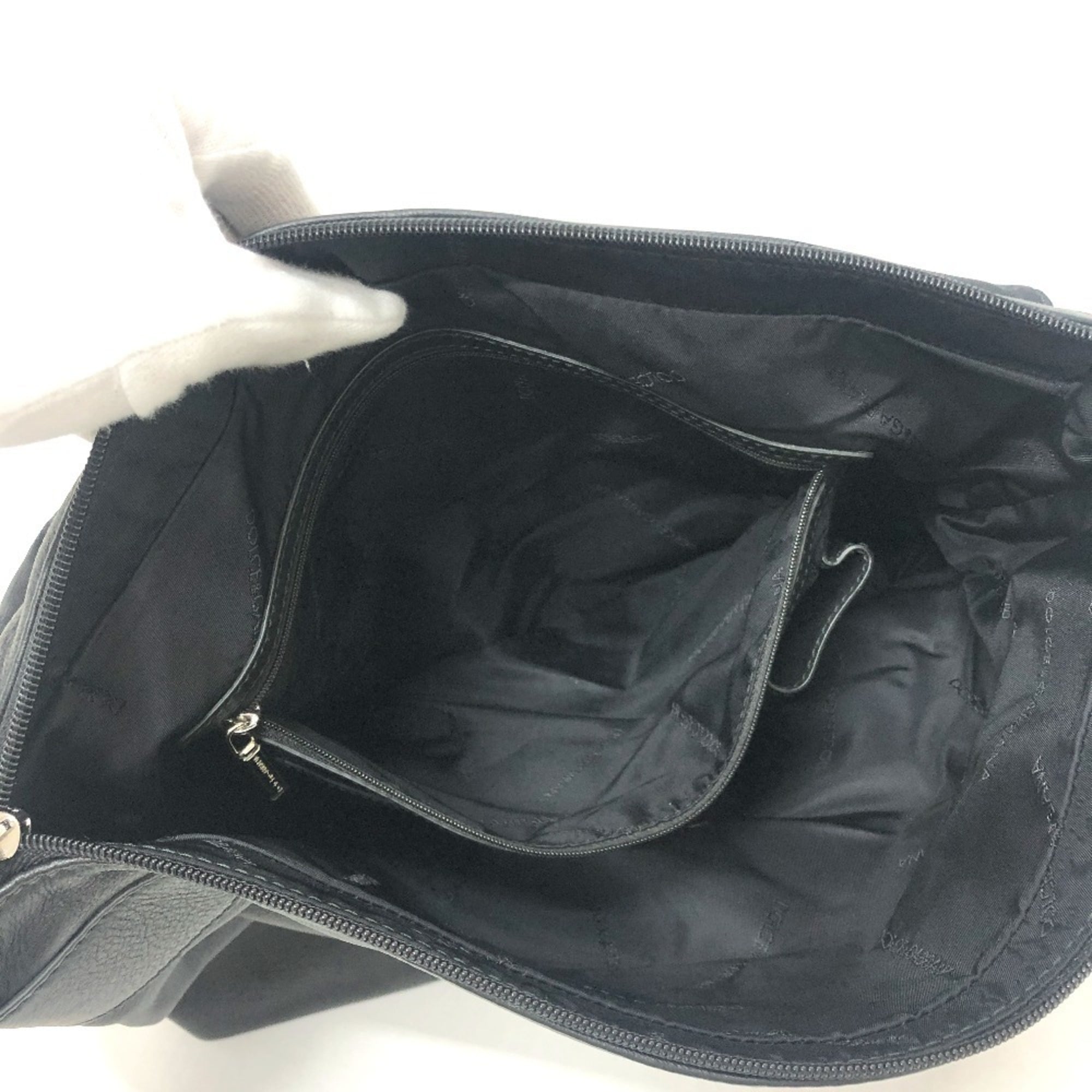 Dolce & Gabbana Black Leather Shoulder Bag (Pre-Owned)