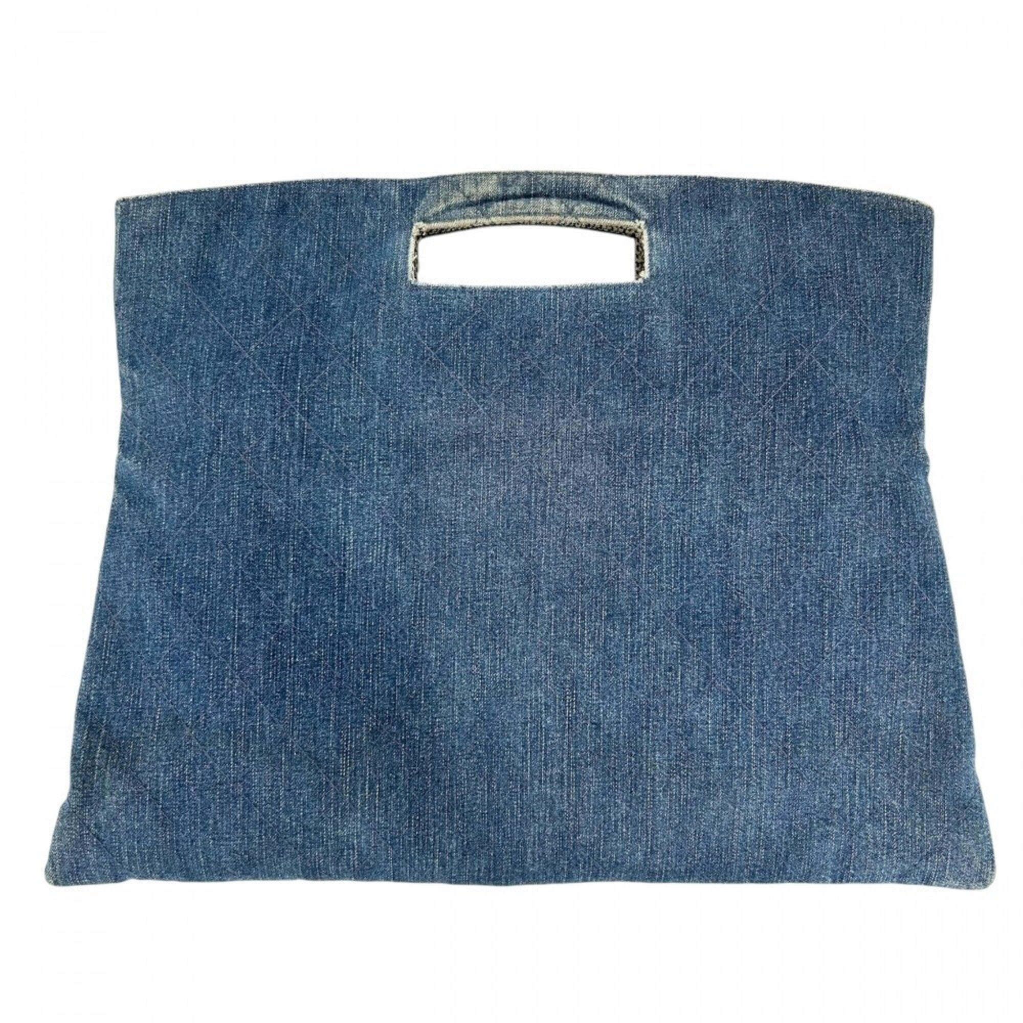 Chanel Matelasse Blue Denim Handbag (Pre-Owned)