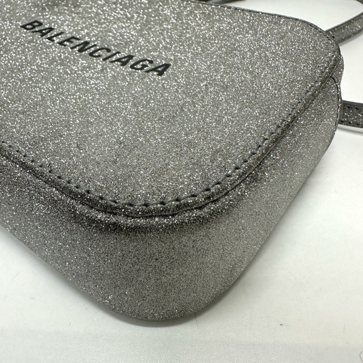 Balenciaga Silver Leather Shoulder Bag (Pre-Owned)