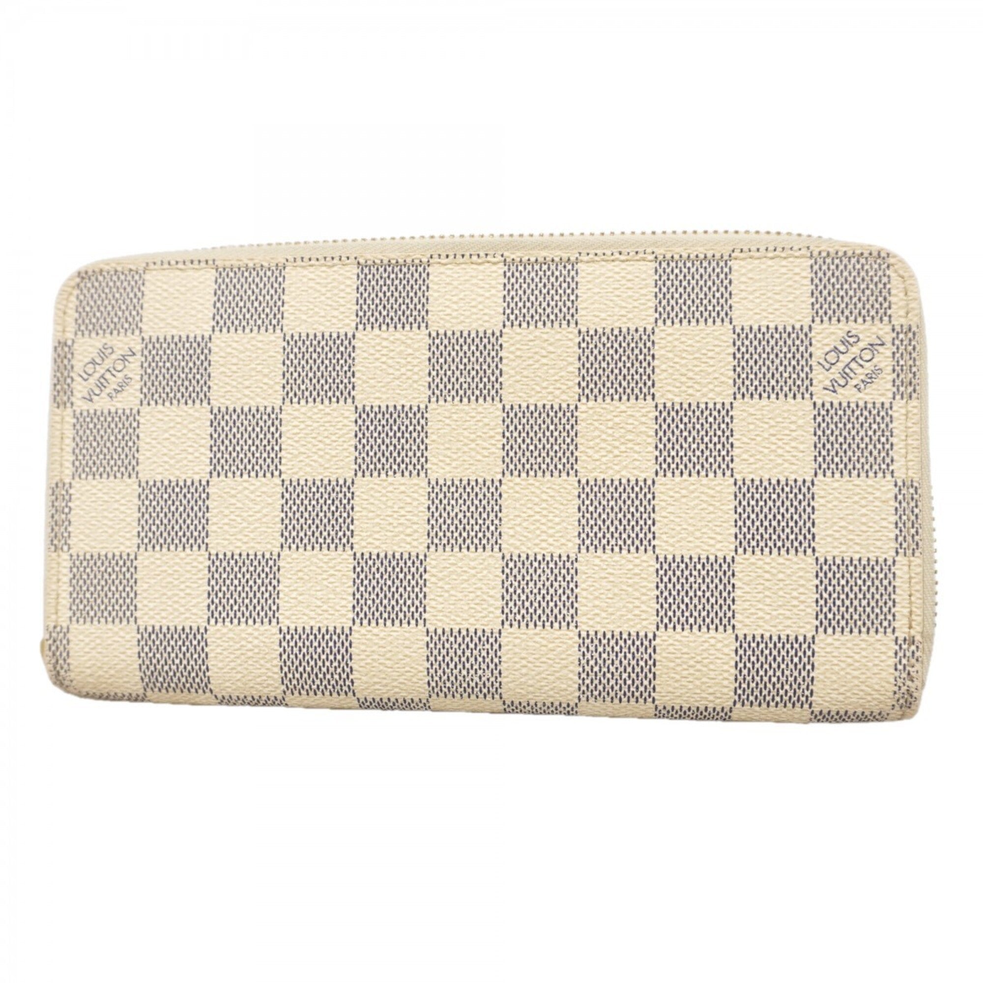 Louis Vuitton White Long Wallet (Bi-Fold) (Pre-Owned)