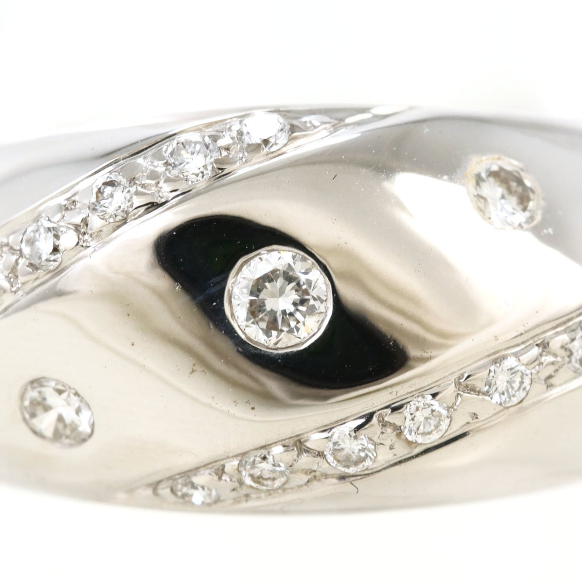 Unbranded White Gold White Gold (18K) Band Ring (Pre-Owned)