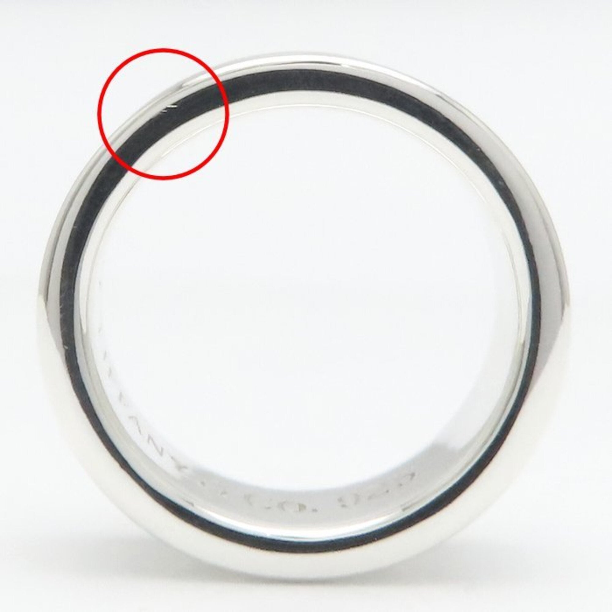 Tiffany Silver 925 Band Ring (Pre-Owned)