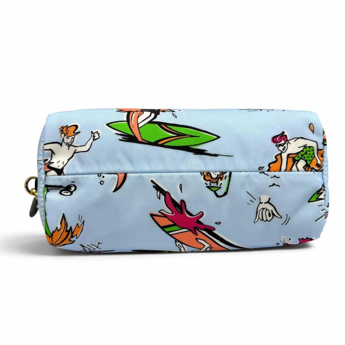 Prada Blue Nylon Pouch (Pre-Owned)