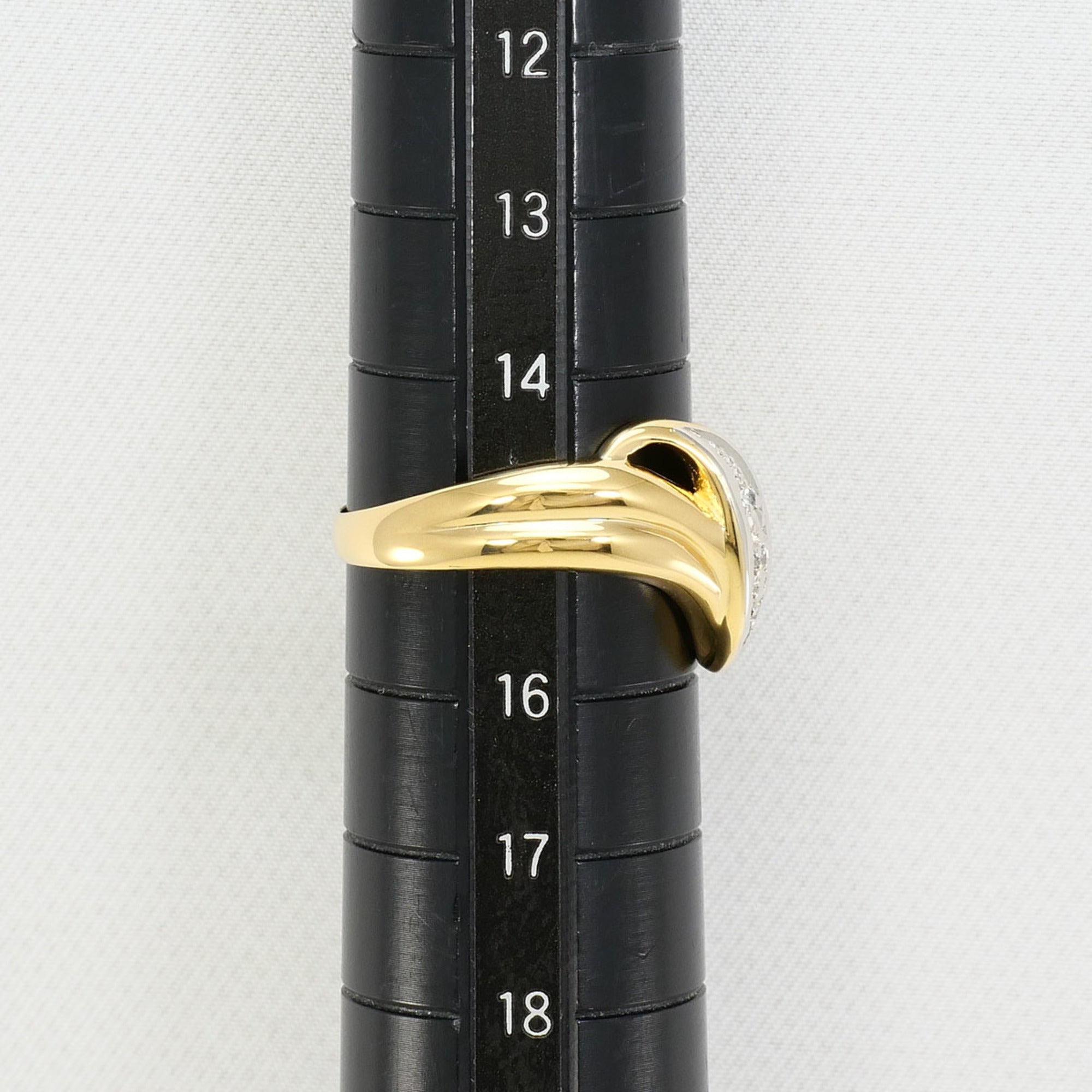 Unbranded Platinum Yellow Gold Yellow Gold (18K) Platinum 900 Band Ring (Pre-Owned)